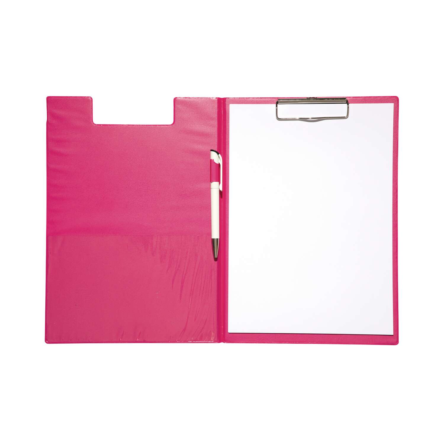 A4 clipboard folder with plastic coating