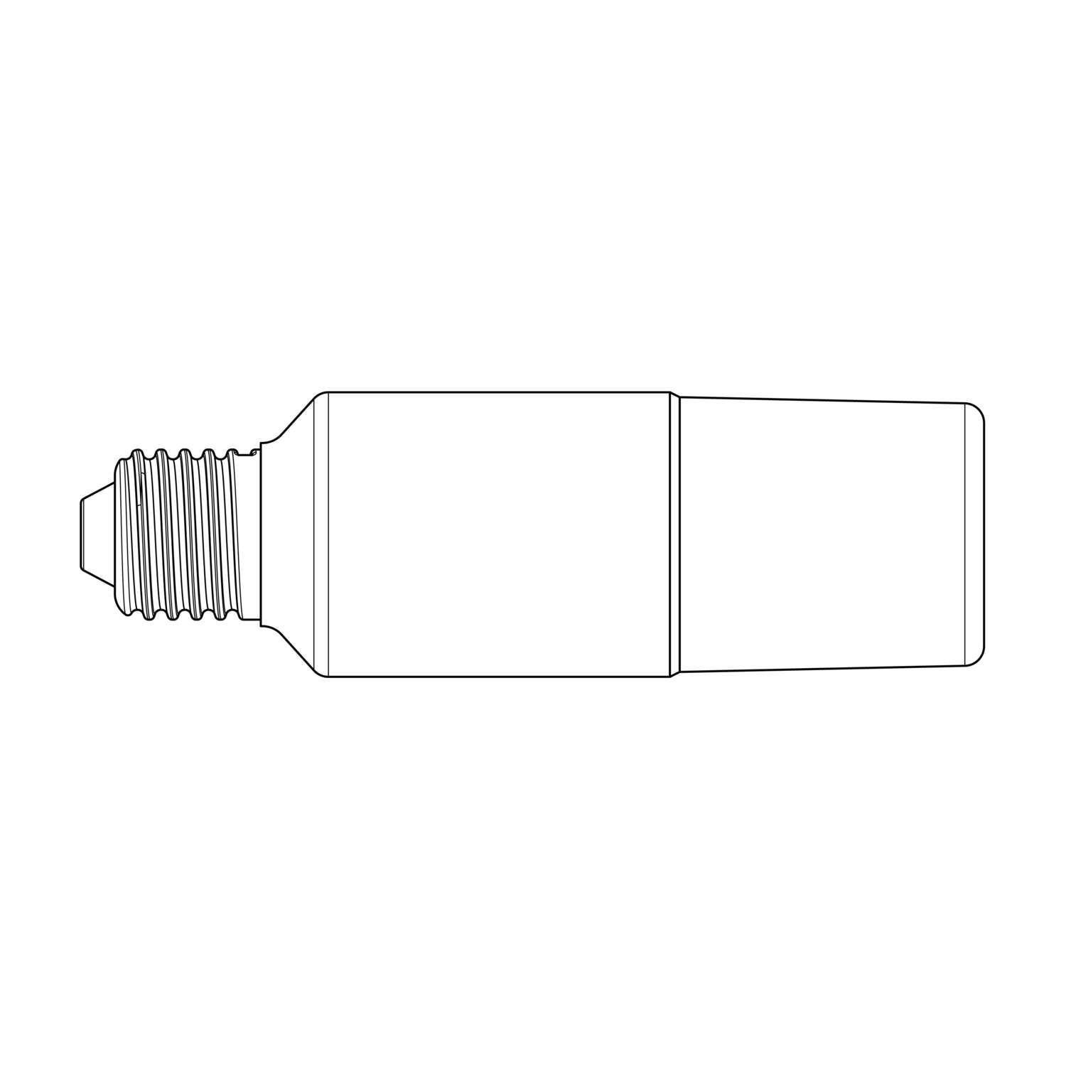 LED bulb 12 W, socket E27, 3000 K