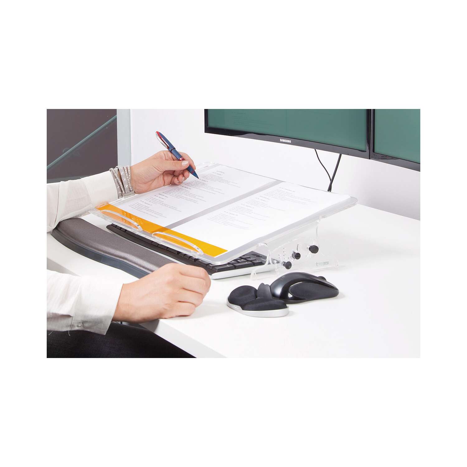 Orgadesk Flex TR, ergonomische documenthouder