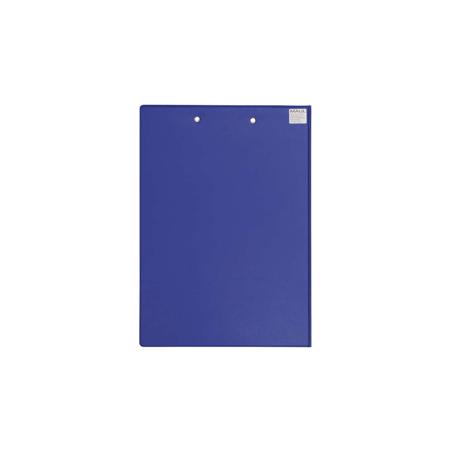 A4 clipboard folder with plastic coating