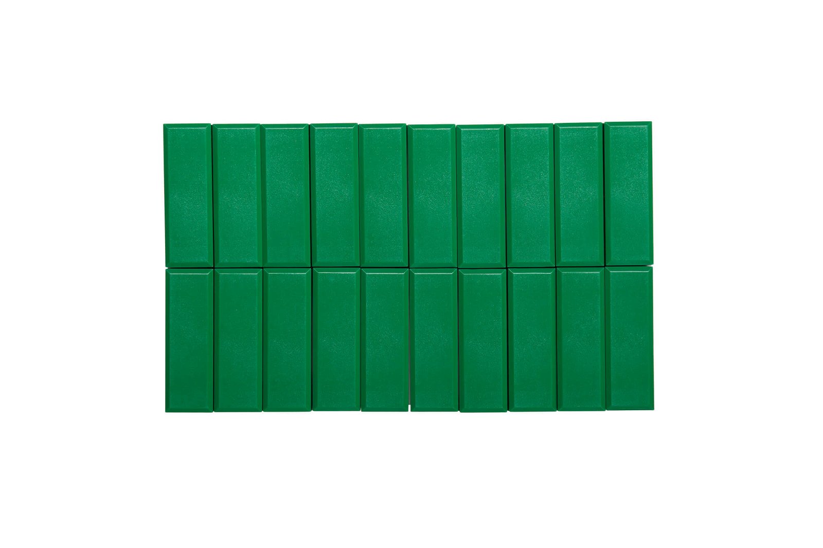 Facetterand-Magnet MAULpro 53 x 18 mm, 1 kg, 20 St./Set, grün