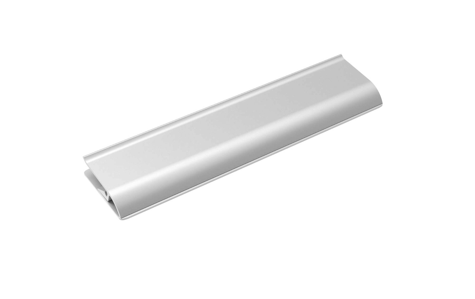 Klemmleiste Aluminium, Länge 15,6 cm, aluminium