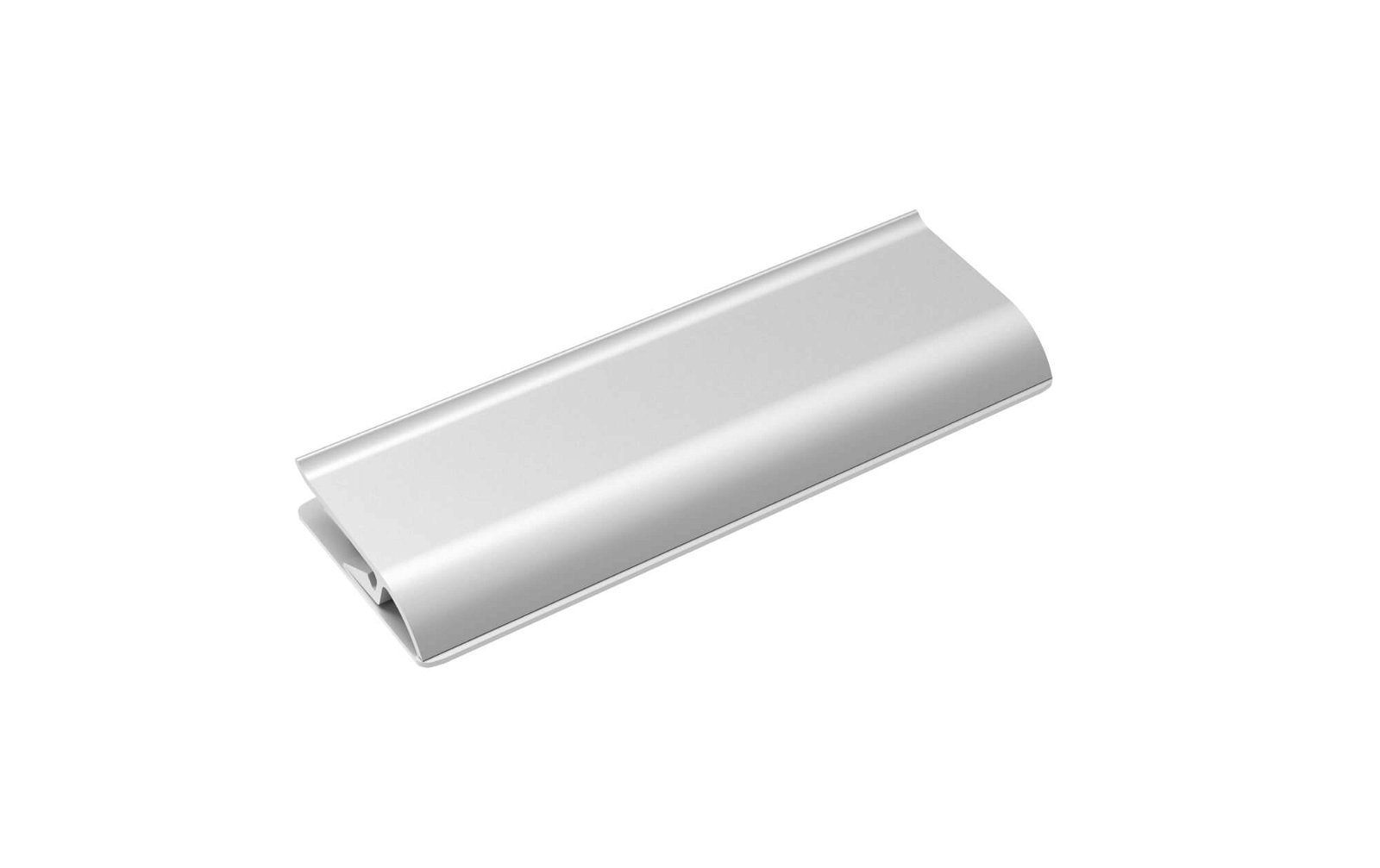 Klemmleiste Aluminium, Länge 11,3 cm, aluminium