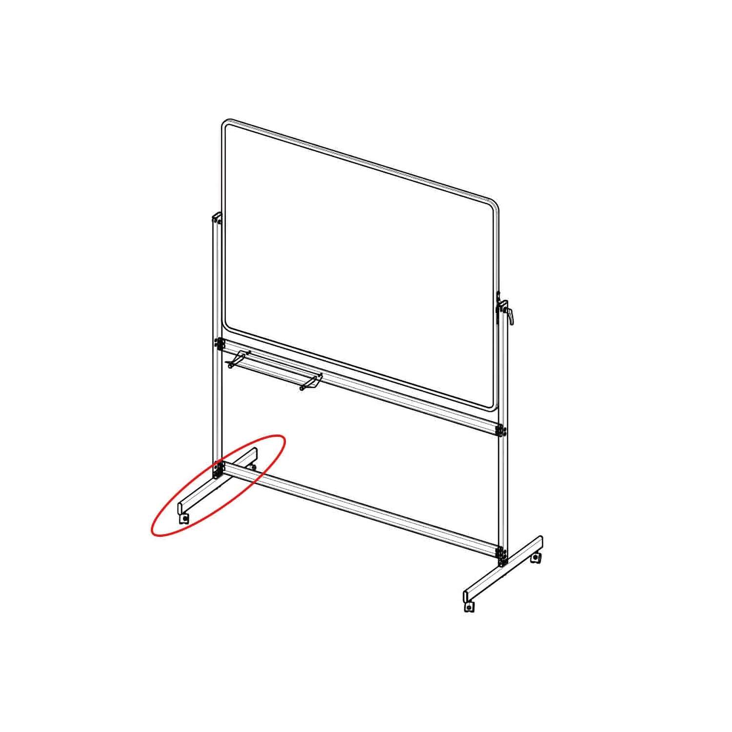 Foot for mobile whiteboard MAULpro