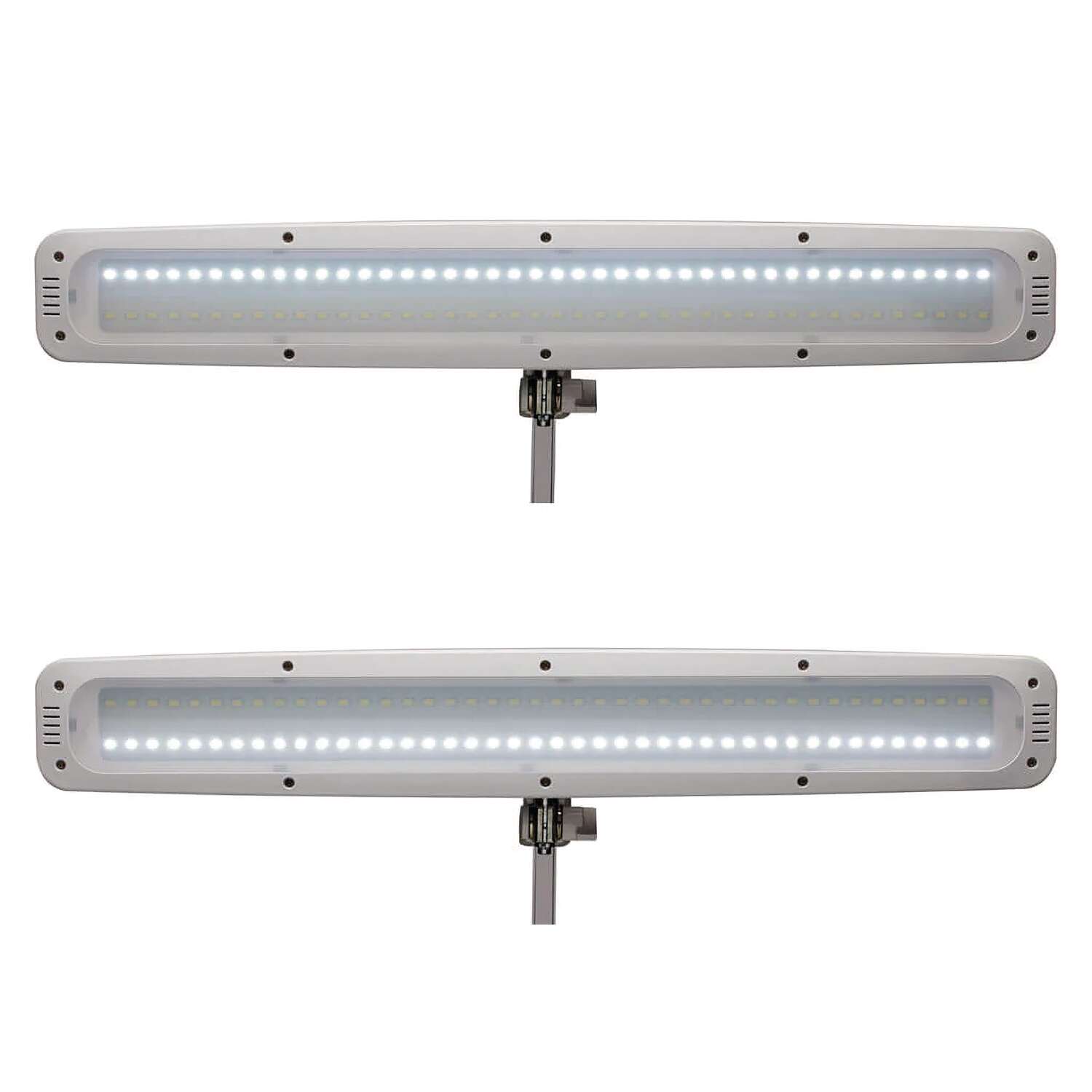 Werkpleklamp LED MAULwork, dimbaar, met tafelklem