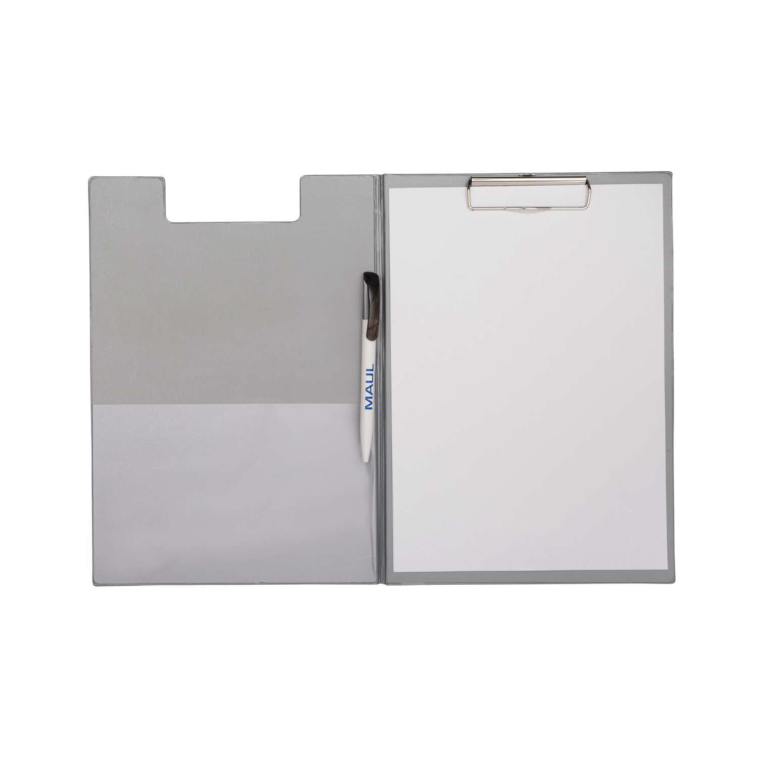 A4 clipboard folder with plastic coating