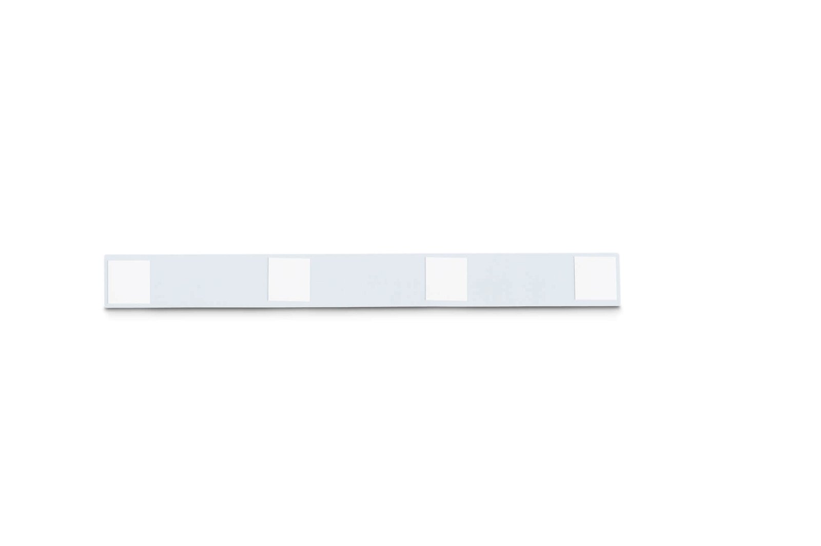 Ferroleiste MAULstandard, Länge 50 cm, inkl. 2 Magnete, weiß