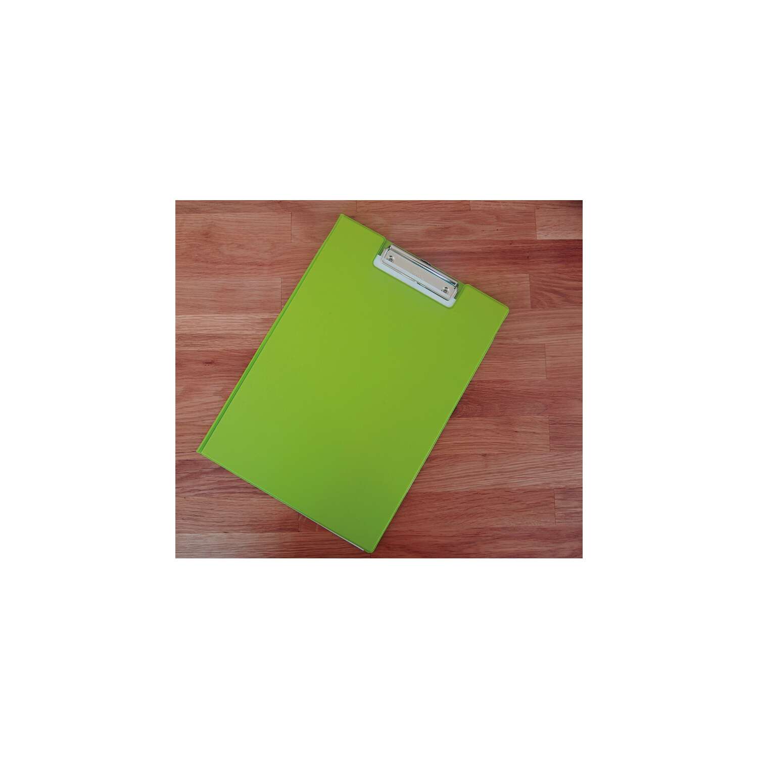 A4 clipboard folder with plastic coating