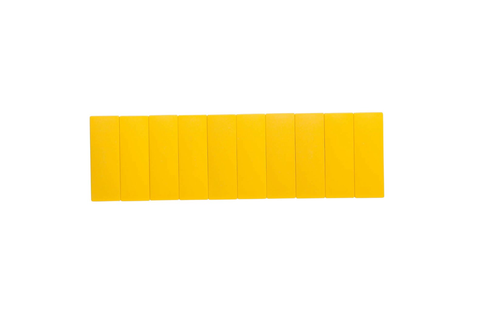 Magnet MAULsolid 54 x 19 mm, 1 kg Haftkraft, 10 St./Ktn., gelb