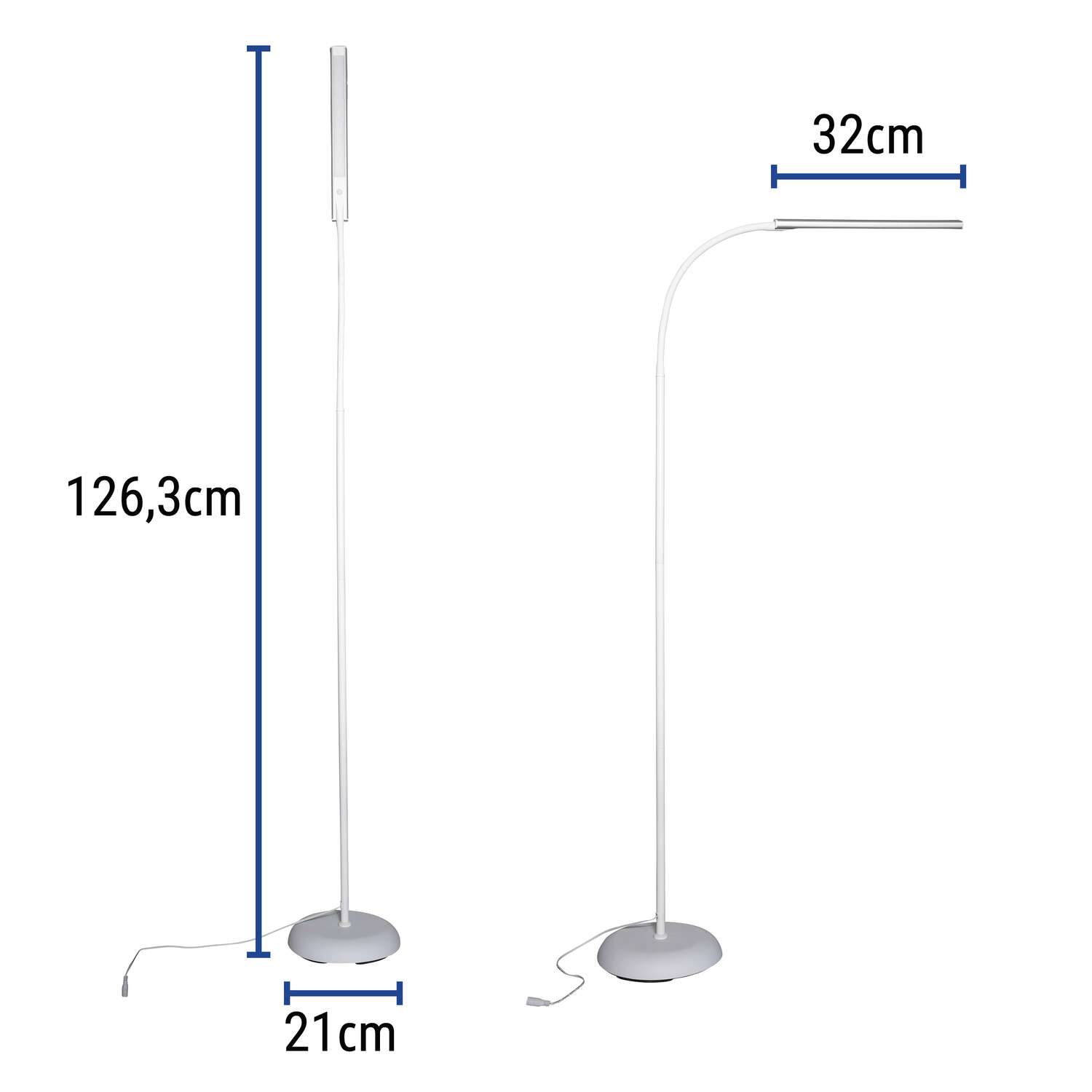 LED-Standleuchte MAULpirro, dimmbar