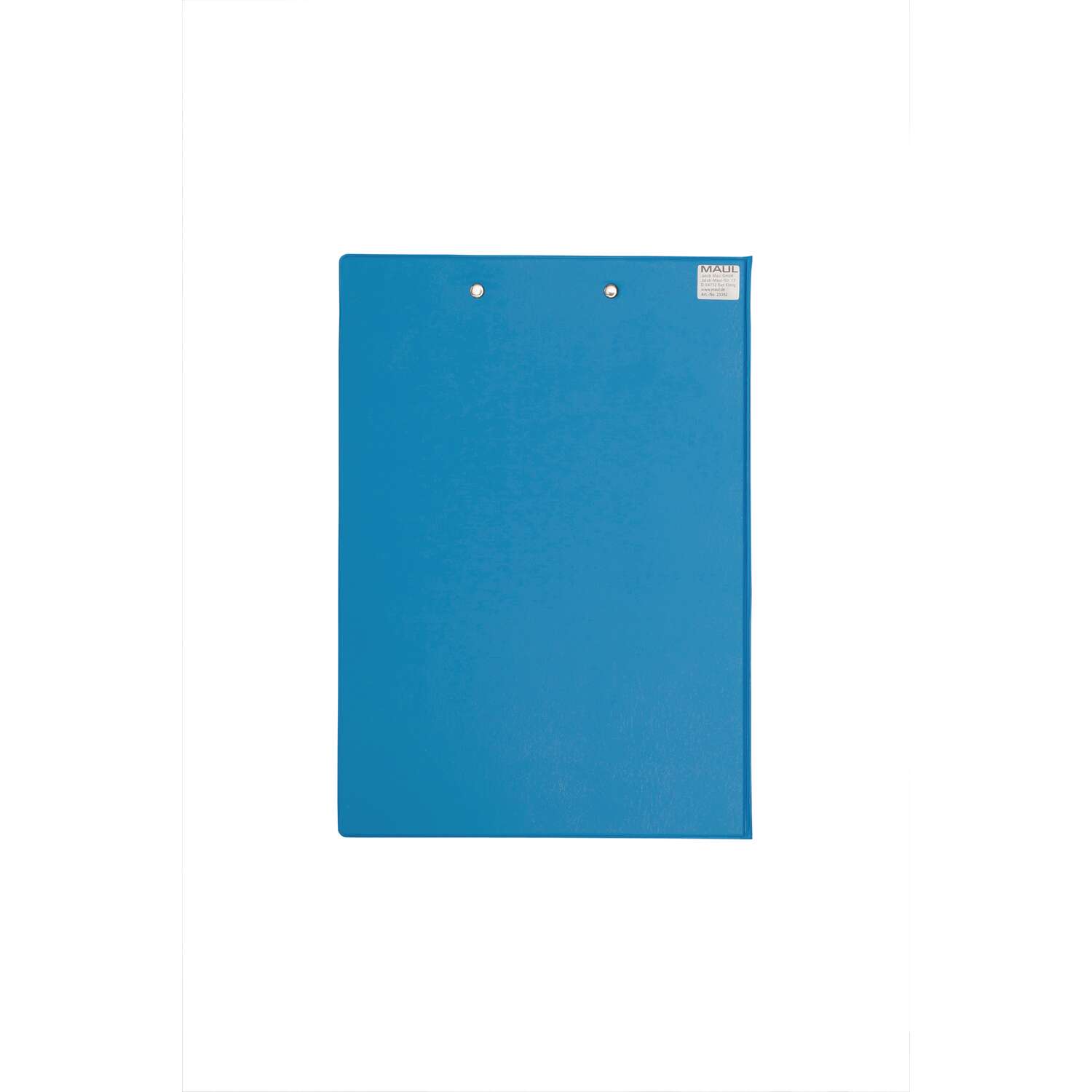 A4 clipboard folder with plastic coating