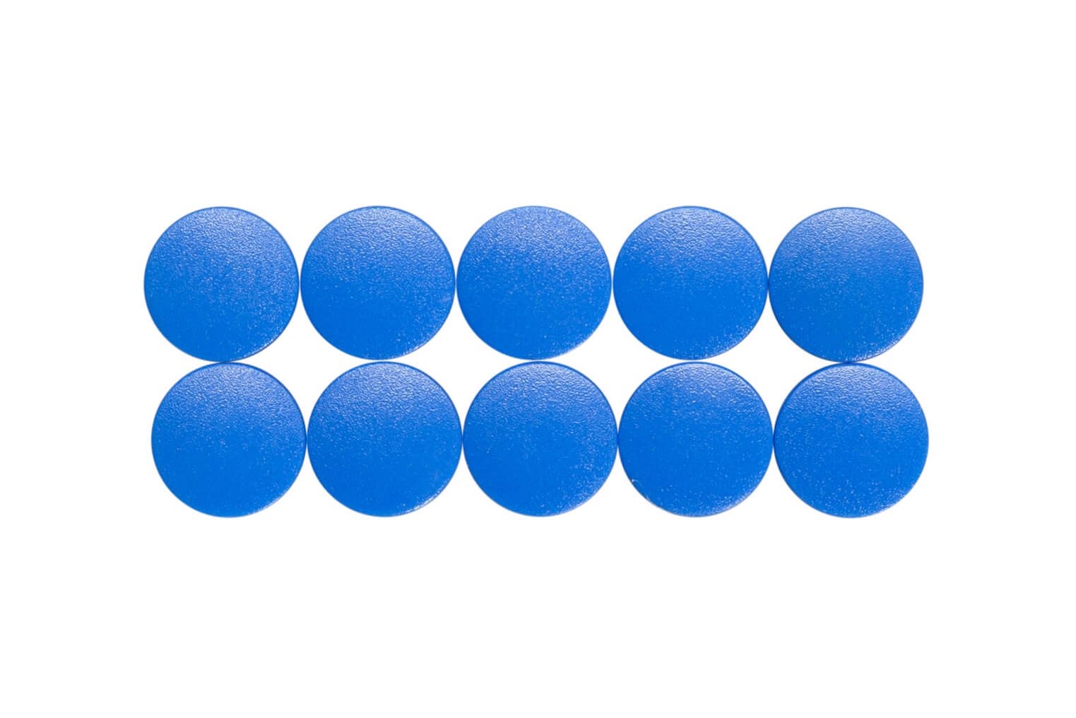 Magnet MAULsolid Ø 15 mm, 0,15 kg Haftkraft, 10 St/Ktn., blau