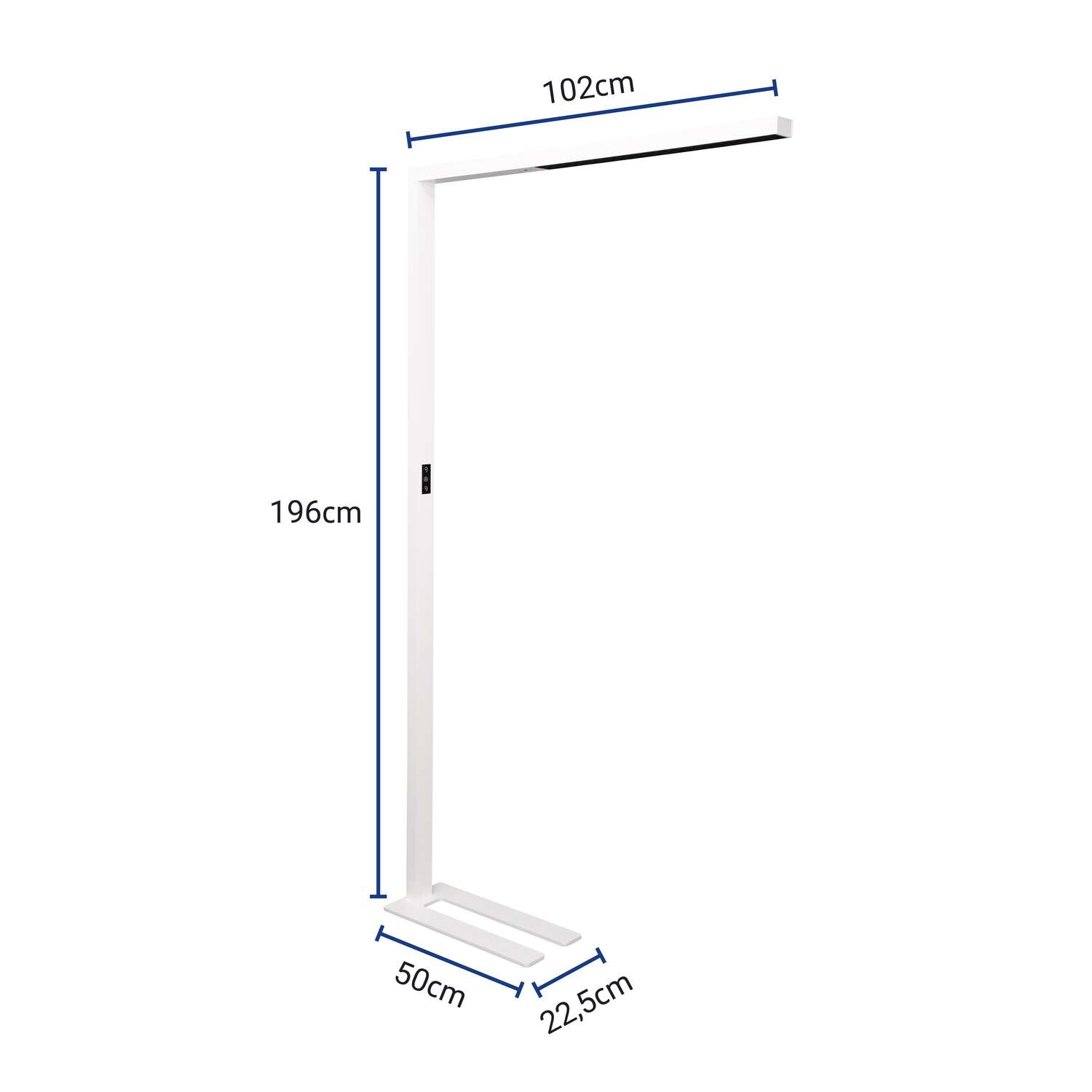 LED-Standleuchte MAULsirius Beweg.-/Lichtsensor col. var.