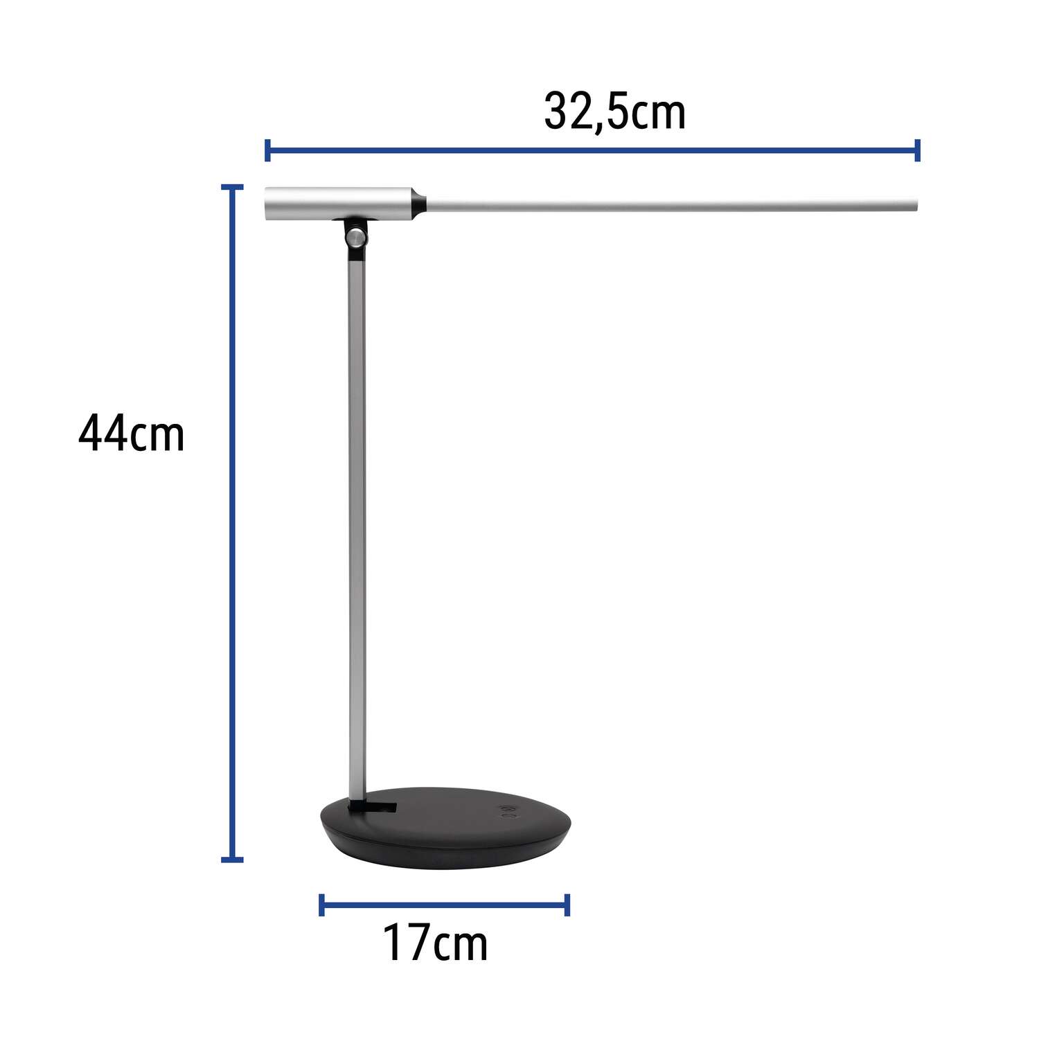 LED-Tischleuchte MAULrubia colour vario,dimmbar,USB-Port