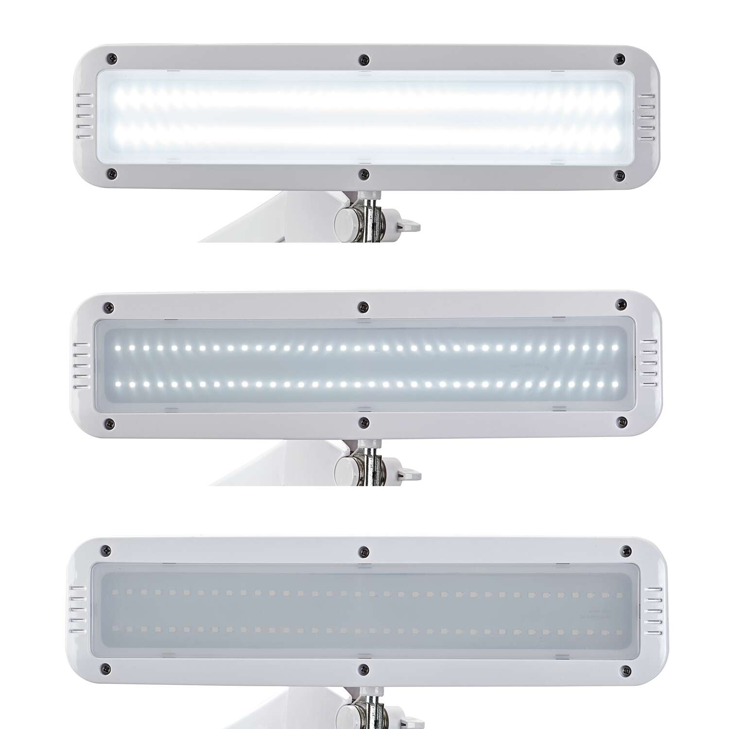 Lampe de poste de travail LED MAULintro, réglable, a. pince