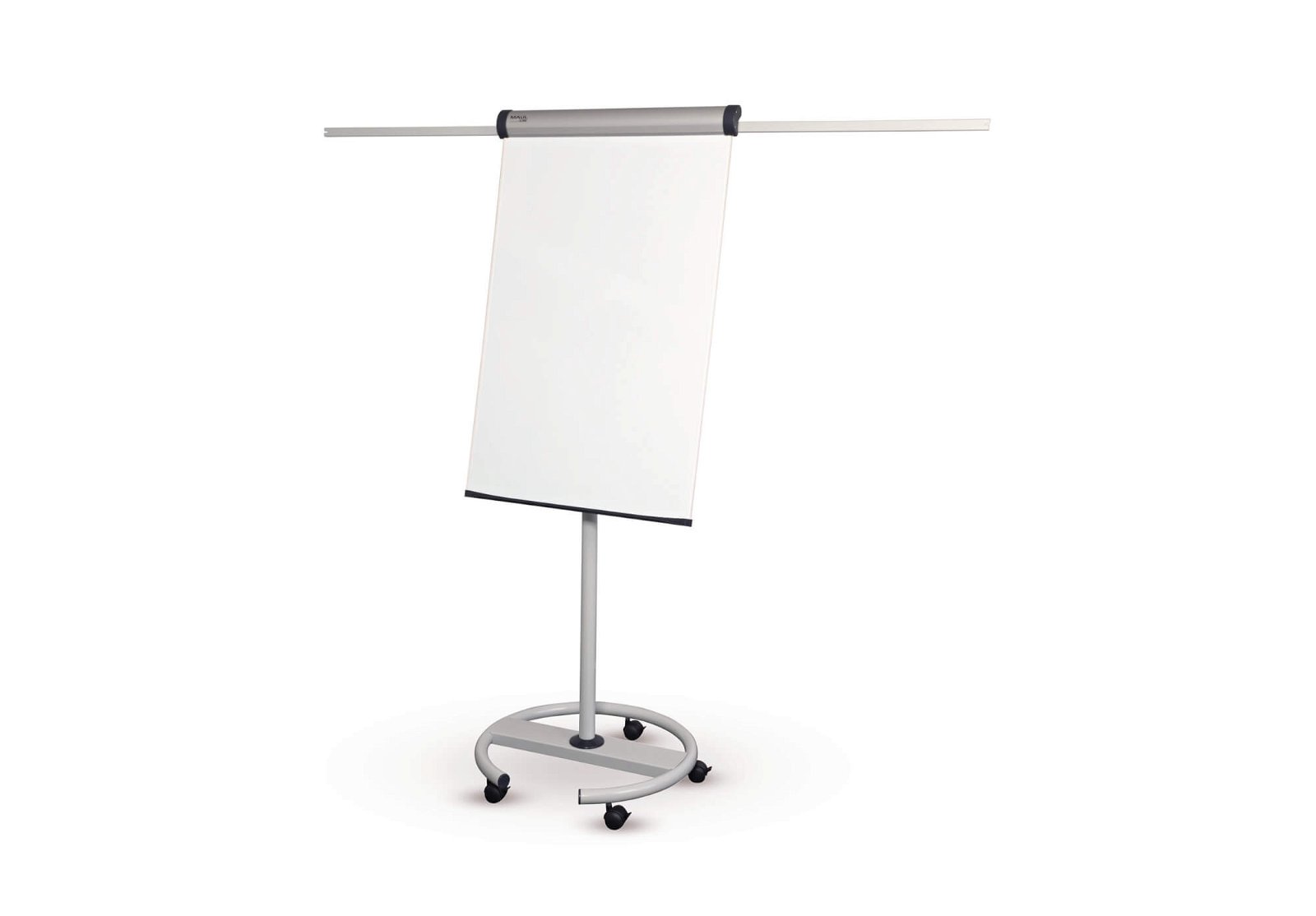 MAUL Flipchart solid Rundfuß 5 Blöcke 4 Marker Präsentationstafel Whiteboard 