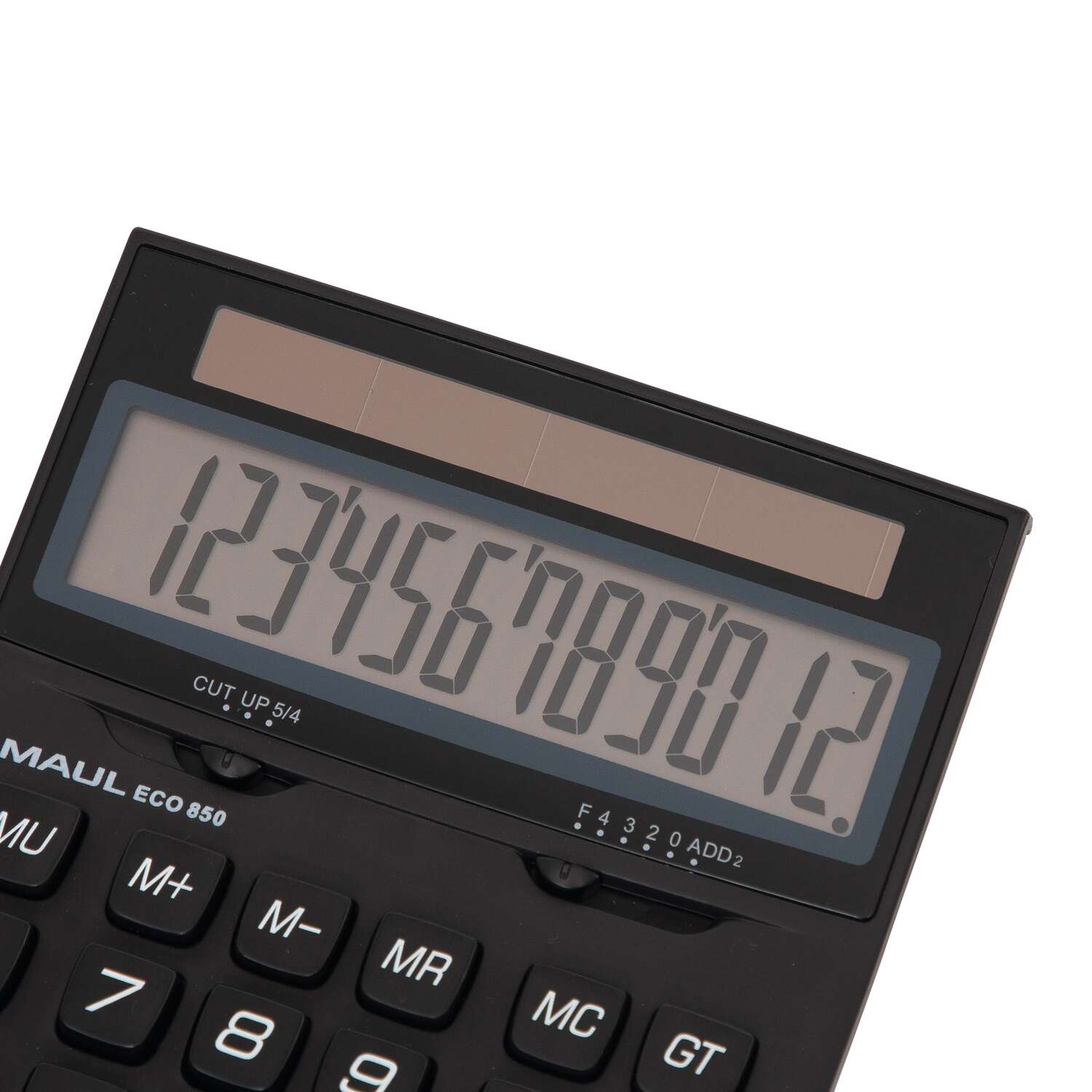 MAUL Desktop Calculator ECO 850 Solar 1-line, 12 digits black