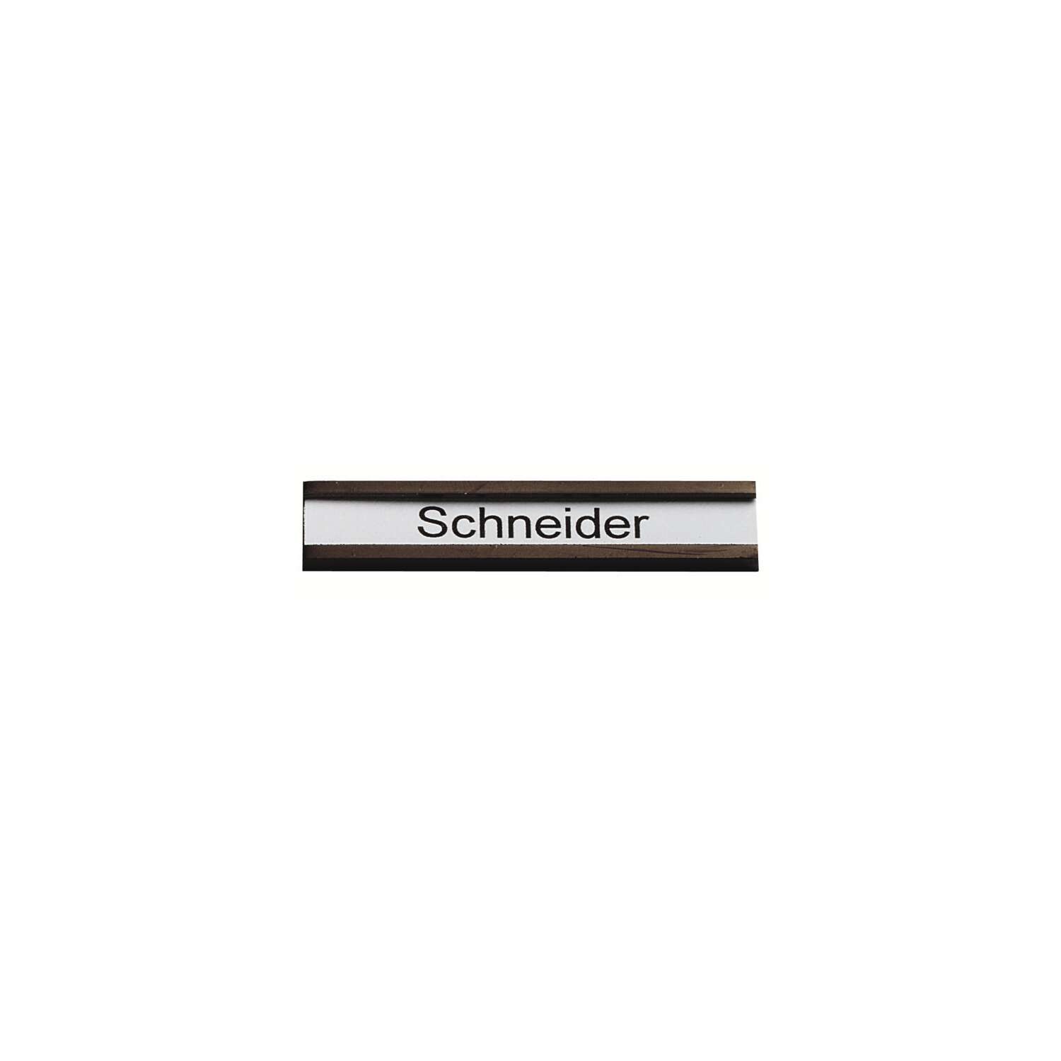 Namens-Profilschilder + 1 Ktn. Streifen,1 cm x5 cm, 20 St.