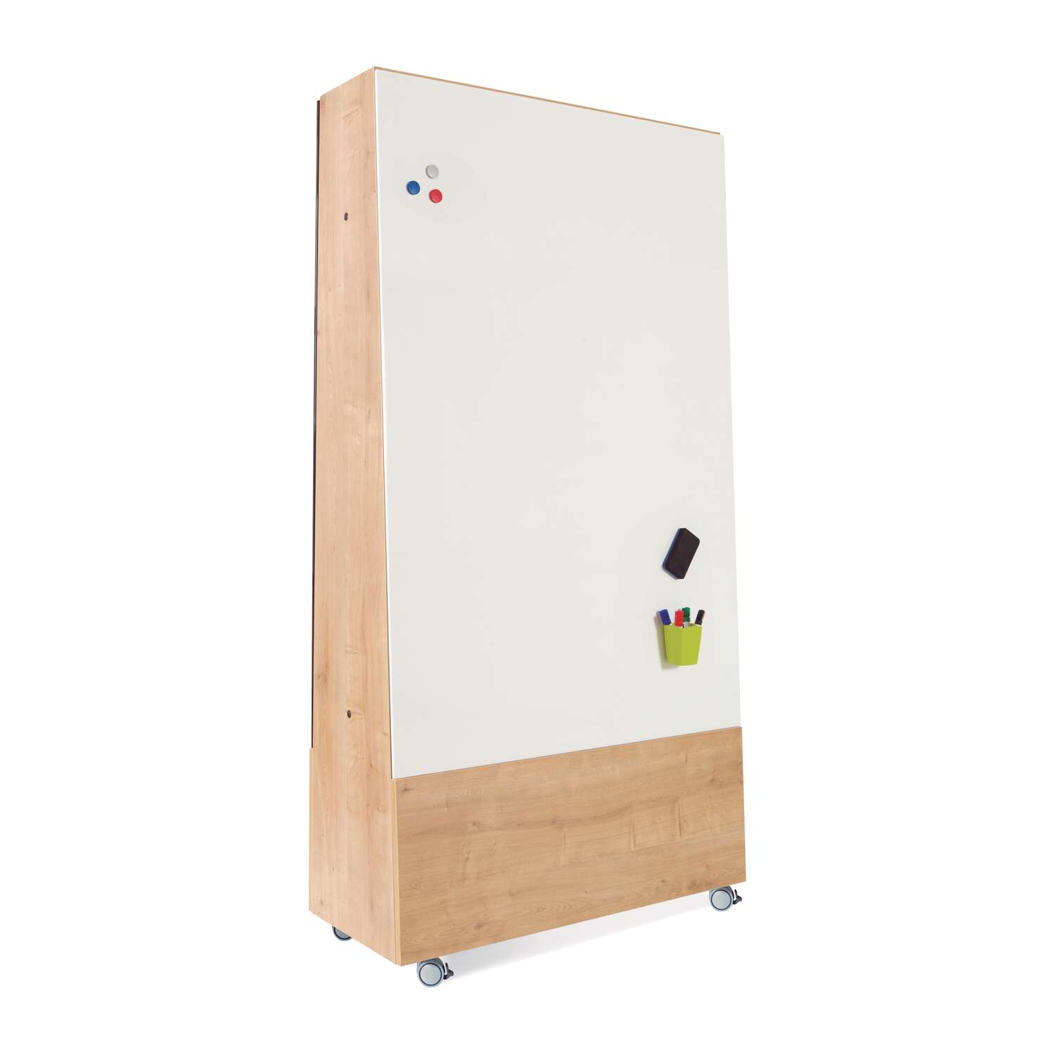 Rocada Whiteboard-Halterung NATURAL 40 x 198 x 100 cm eiche