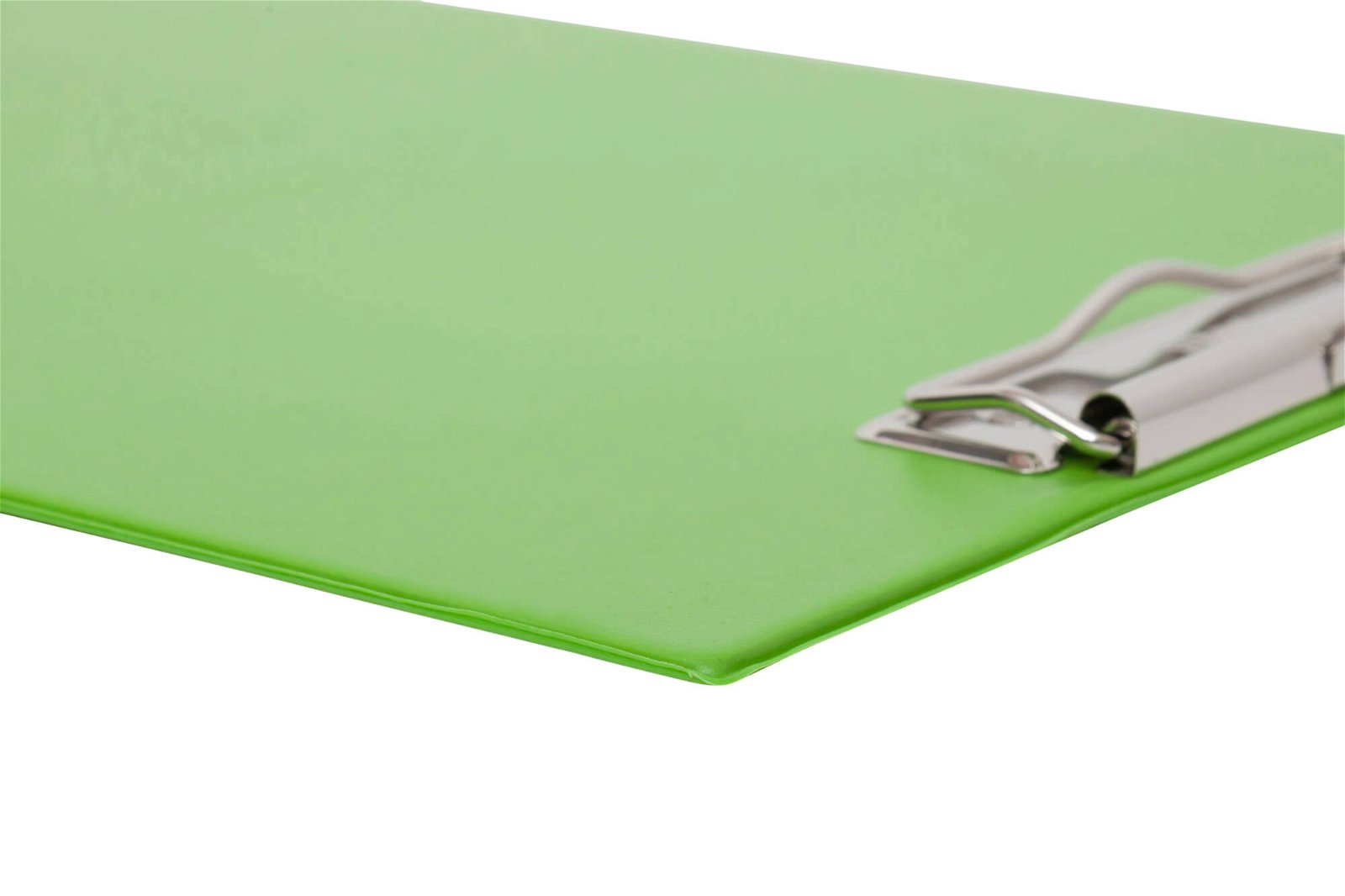 A4 Schreibplatte mit Folien- überzug, hellgrün