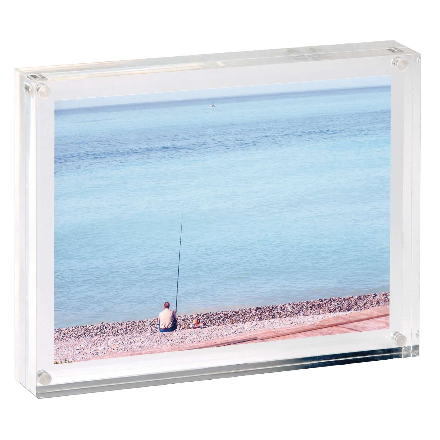 Acrylic photo frame MAULstyle, 15 x 11,5 x 2,4 cm