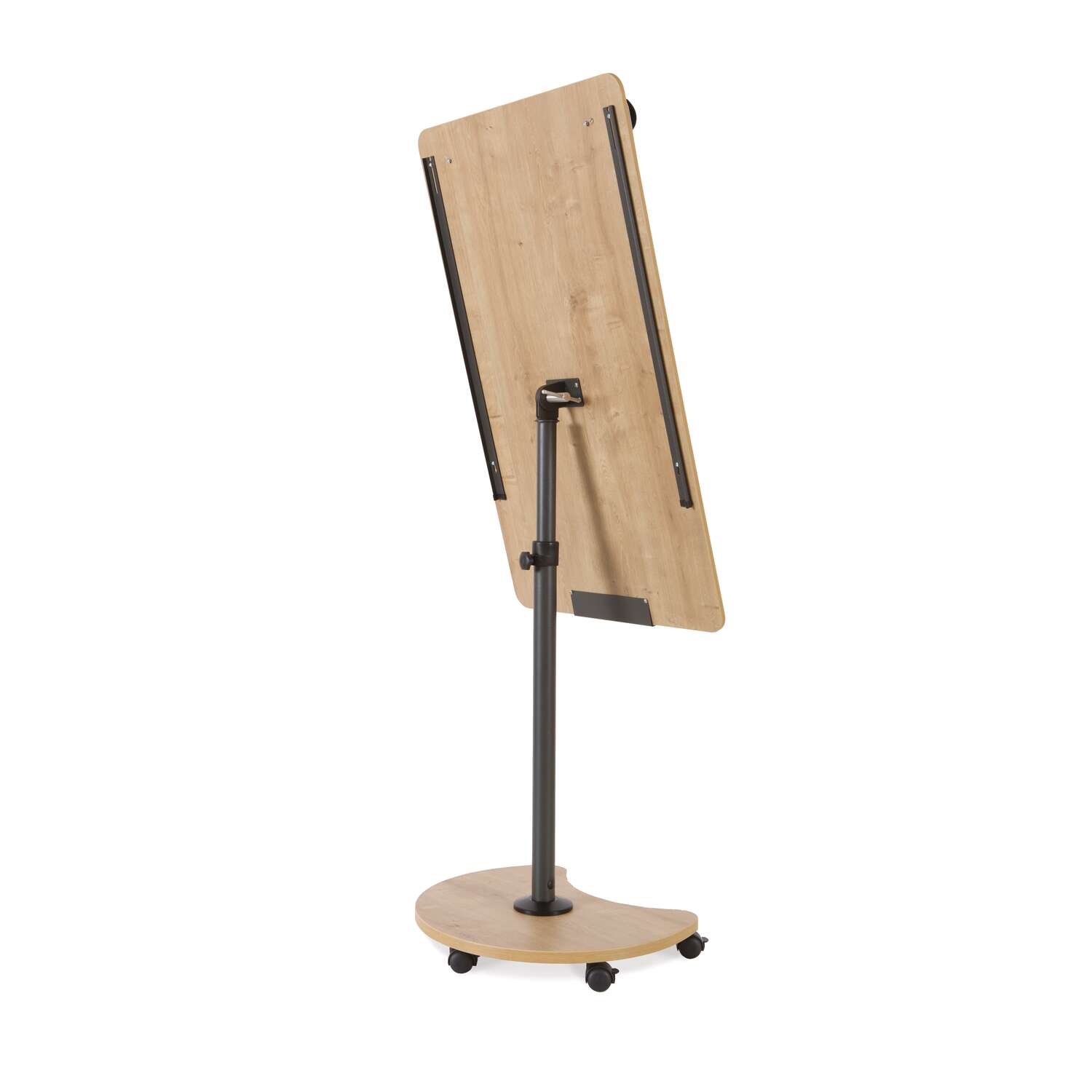 Rocada Flipchart NATURAL 62 x 67 x 200 cm anthrazit eiche