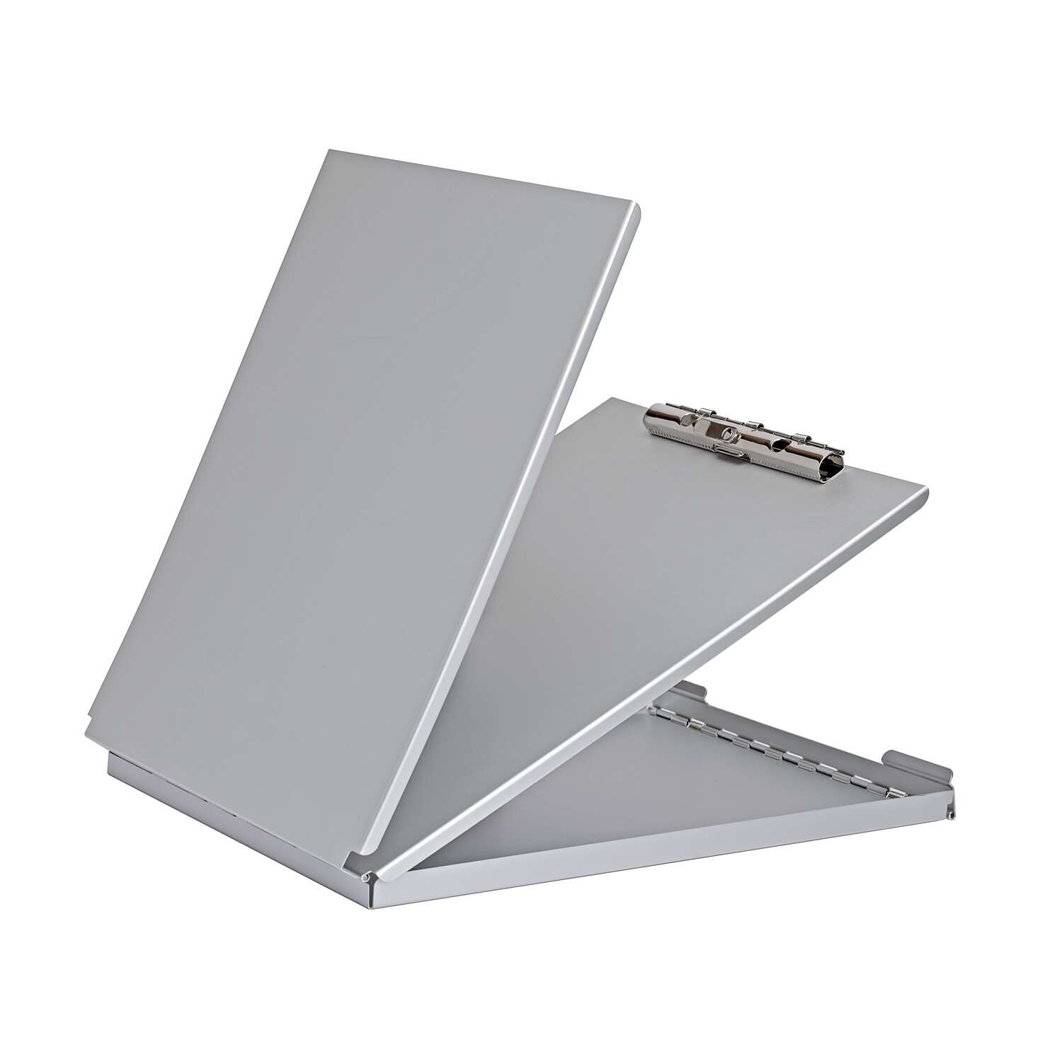 A4 clipboard aluminium MAULcase with storage box