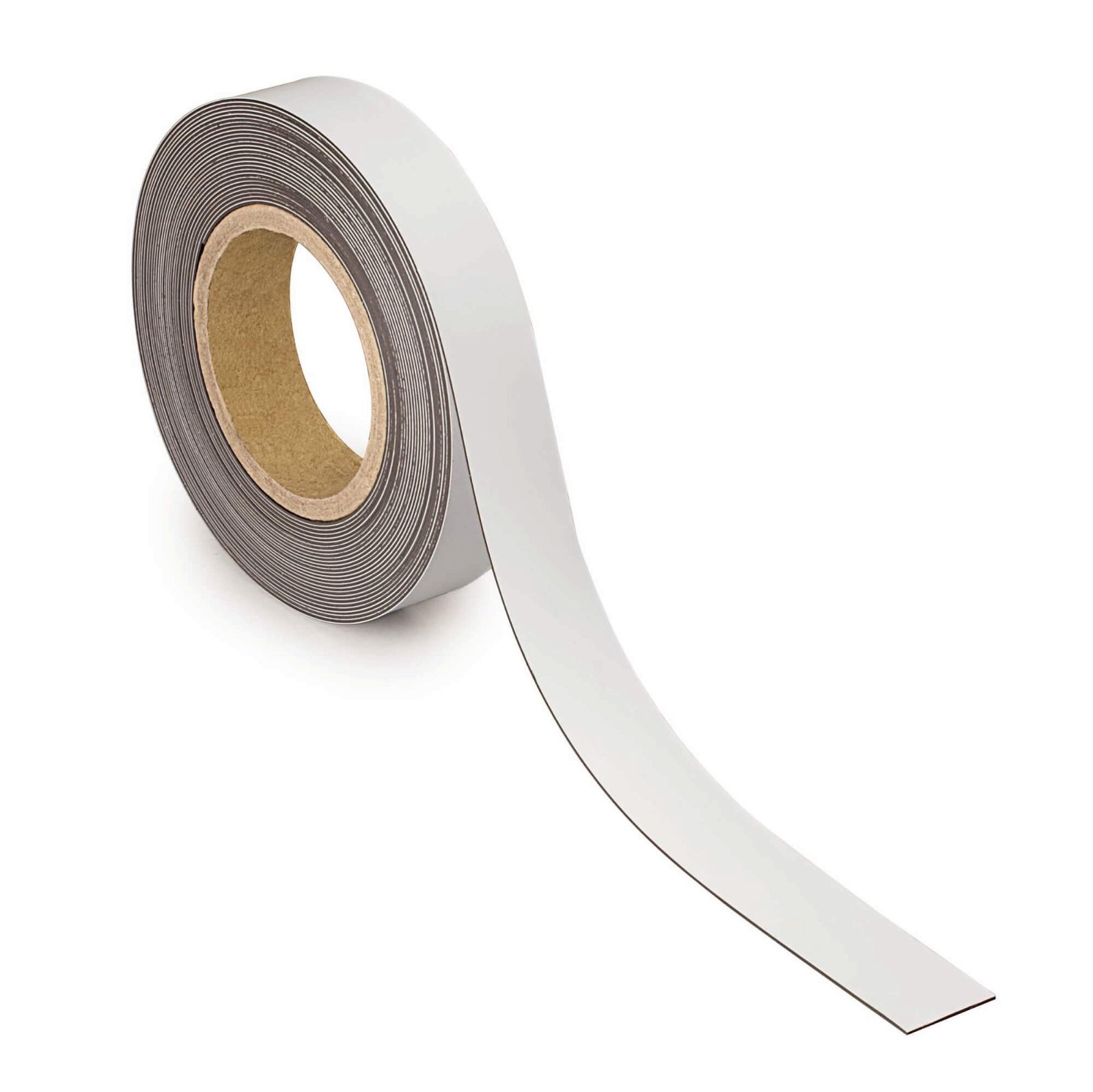 Kennzeichnungsband magnet- haftend, 10 m x 30 mm x 1 mm, weiß