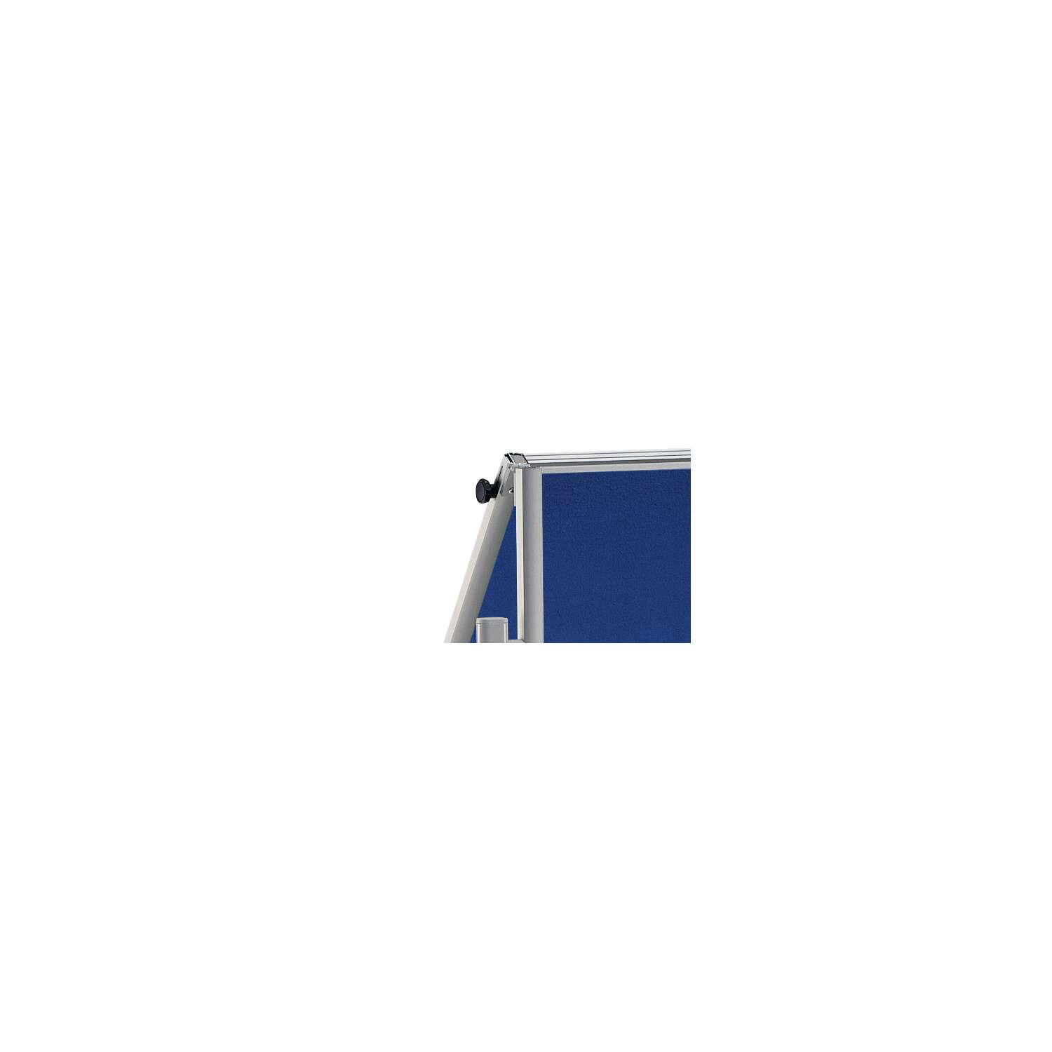 Moderationstafel MAULpro klappb. Textil blau, 150x120cm