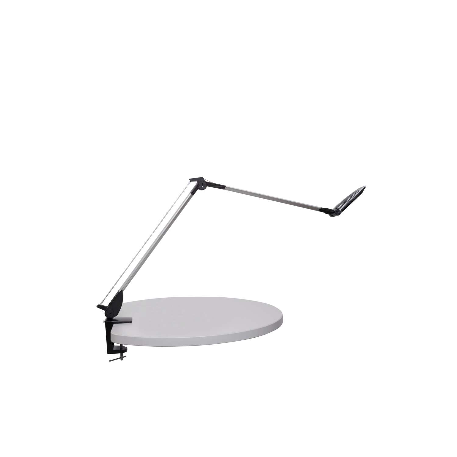 Luminaire de bureau LED MAULoptimus col. vario régl. pince