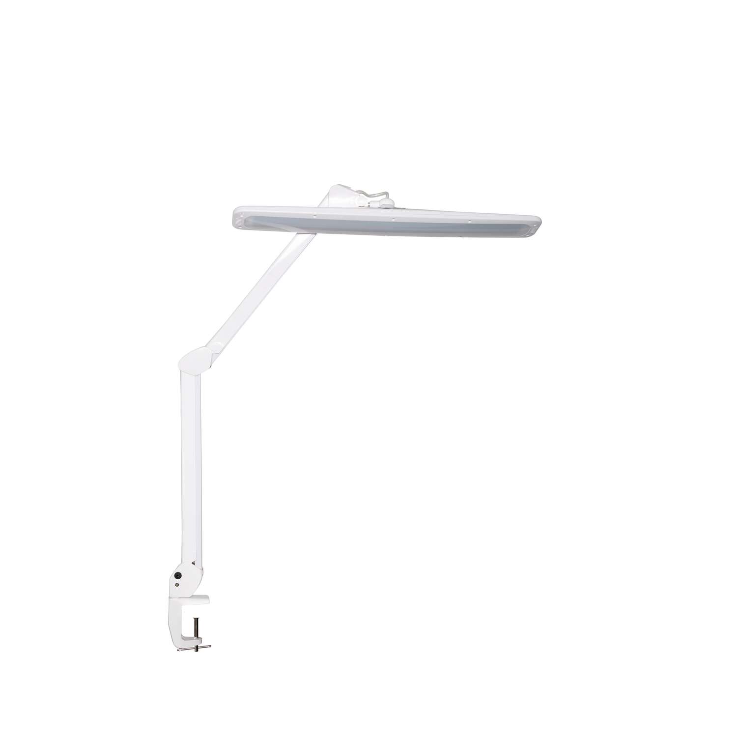 Werkpleklamp LED MAULwork, dimbaar, met tafelklem