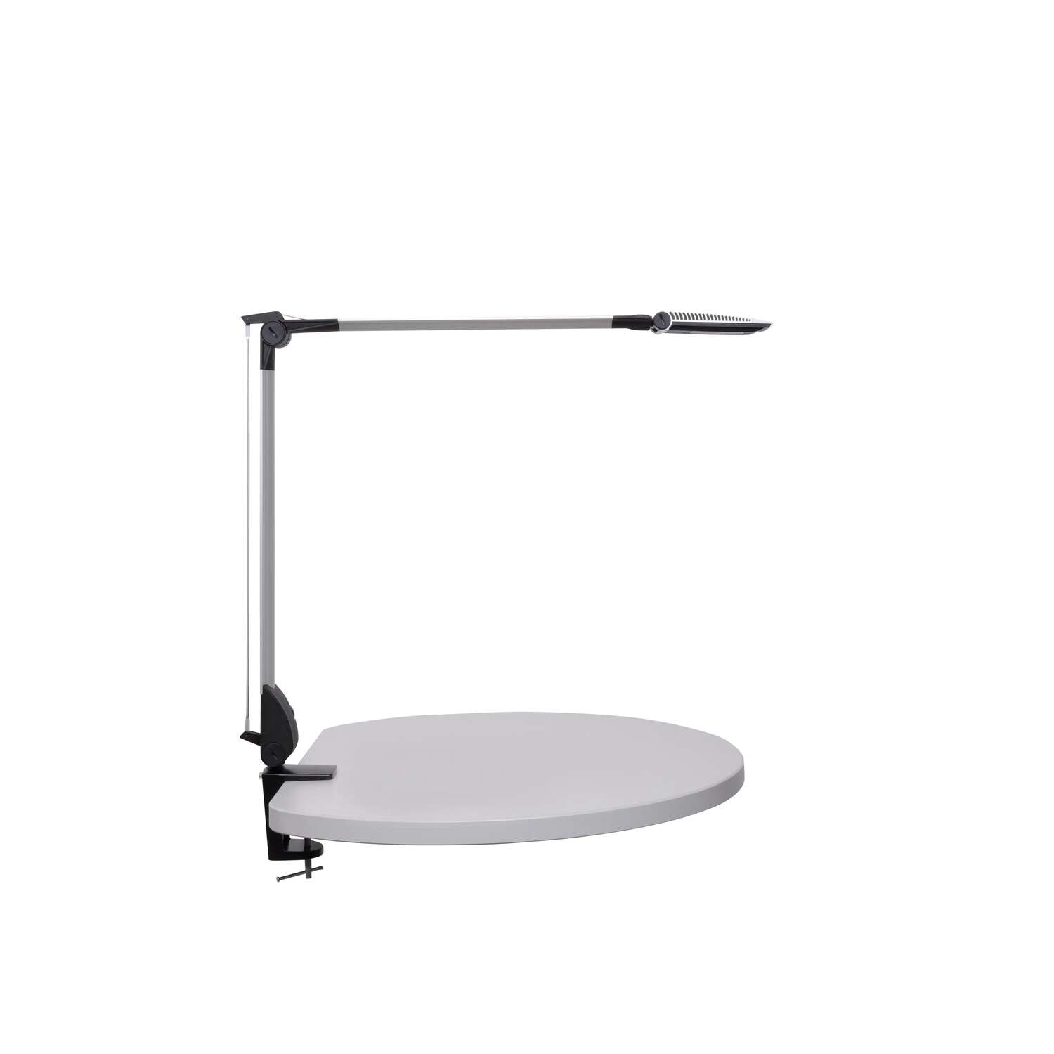 Luminaire de bureau LED MAULoptimus col. vario régl. pince