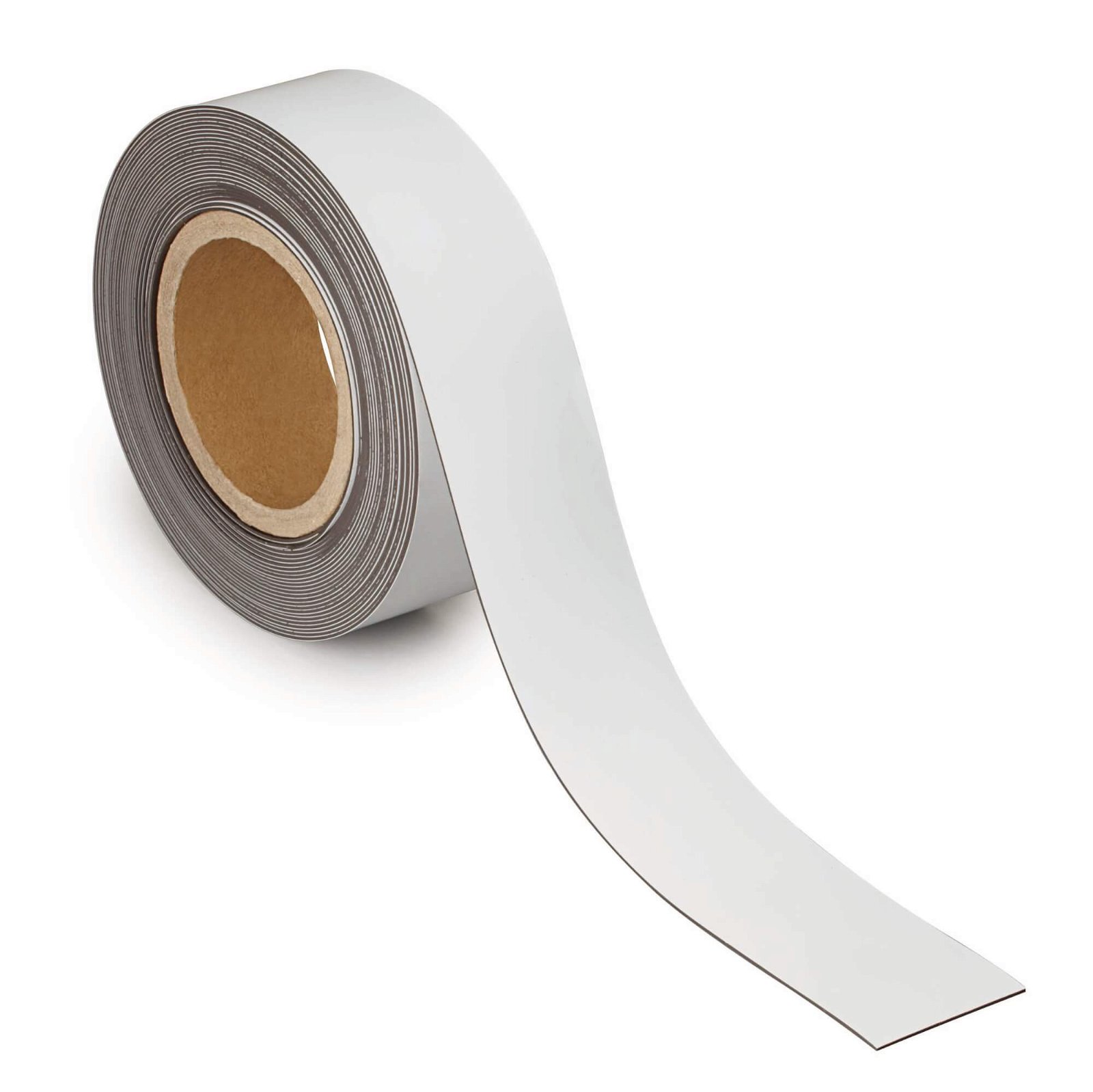 Kennzeichnungsband magnet- haftend, 10 m x 50 mm x 1 mm, weiß