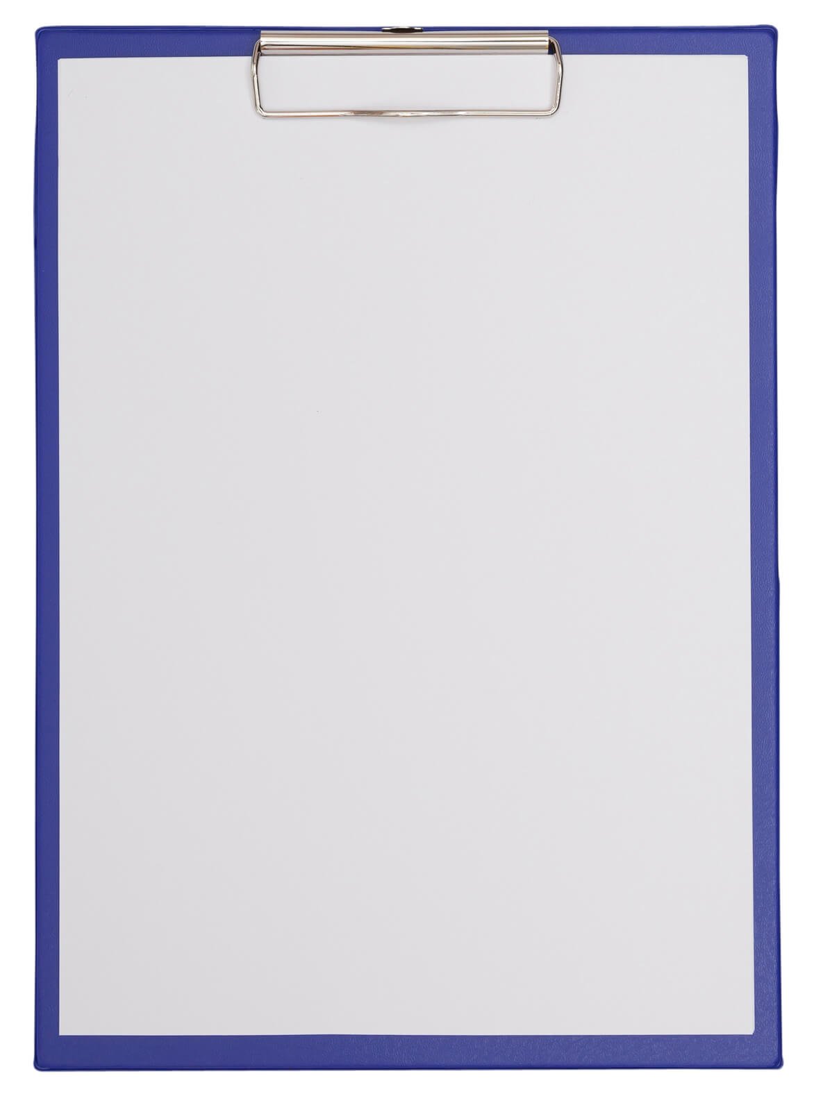 A4 Schreibplatte mit Folien- überzug, blau