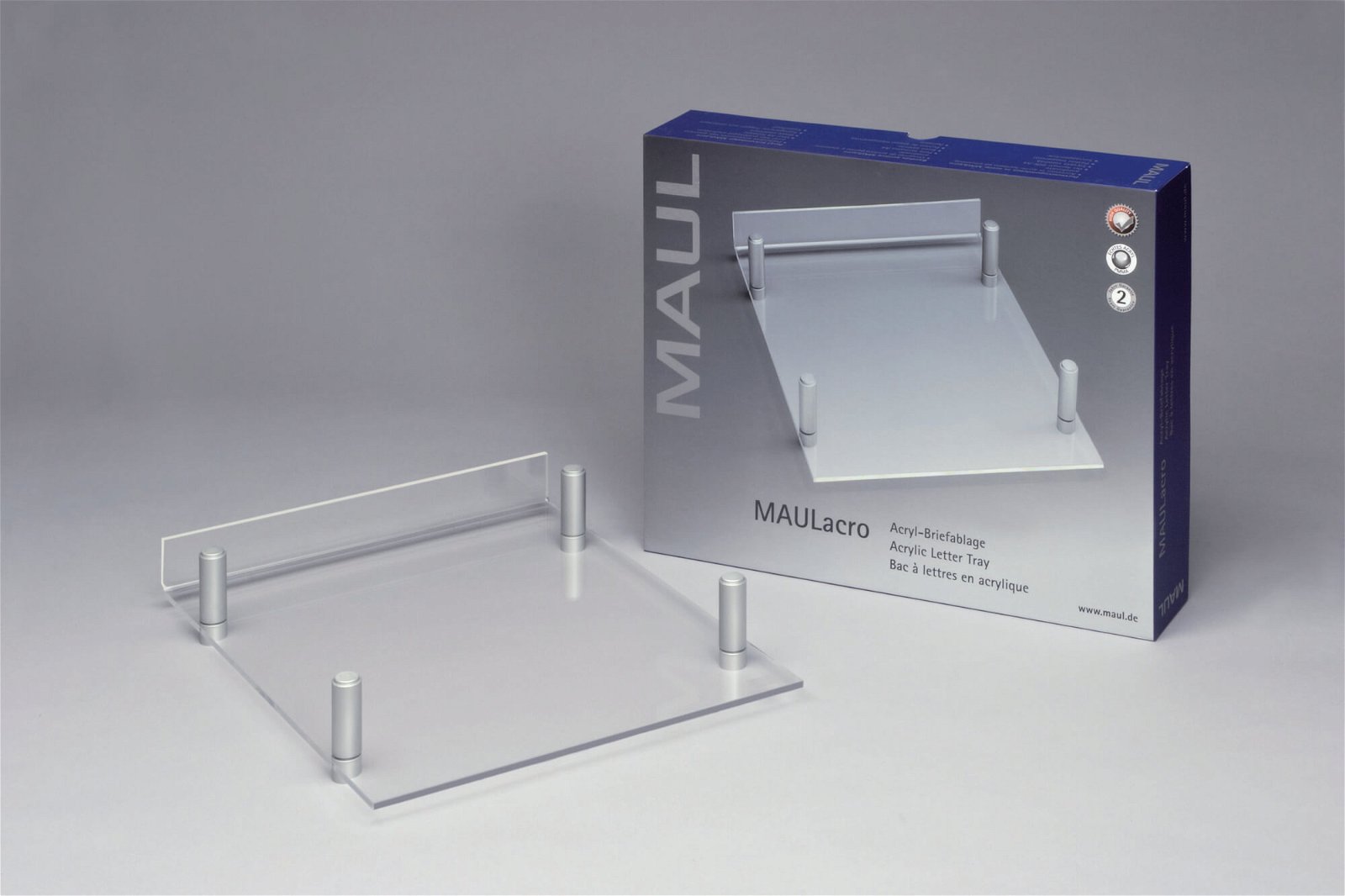 Acryl-Briefablage MAULacro, DIN A4, glasklar