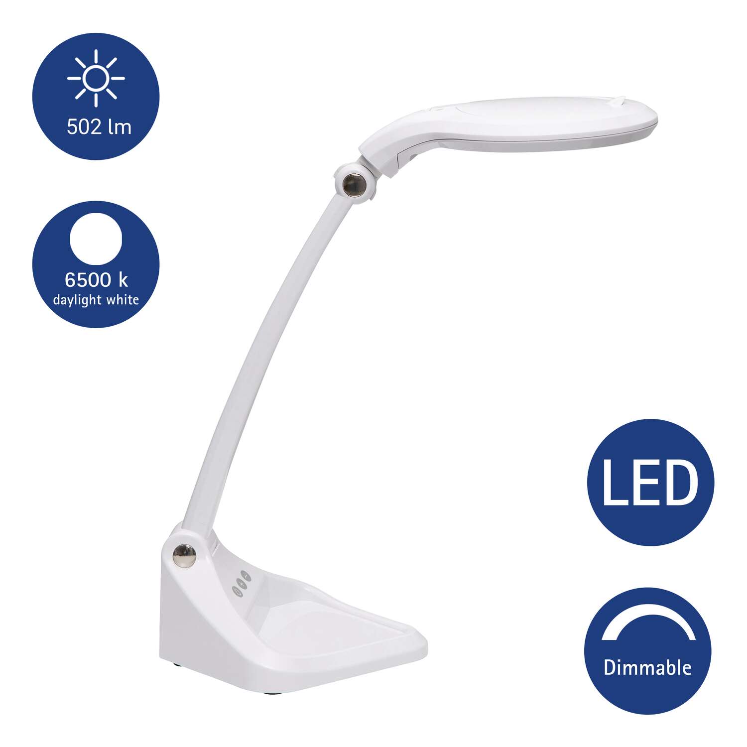 Loeplamp LED MAULiris, dimbaar