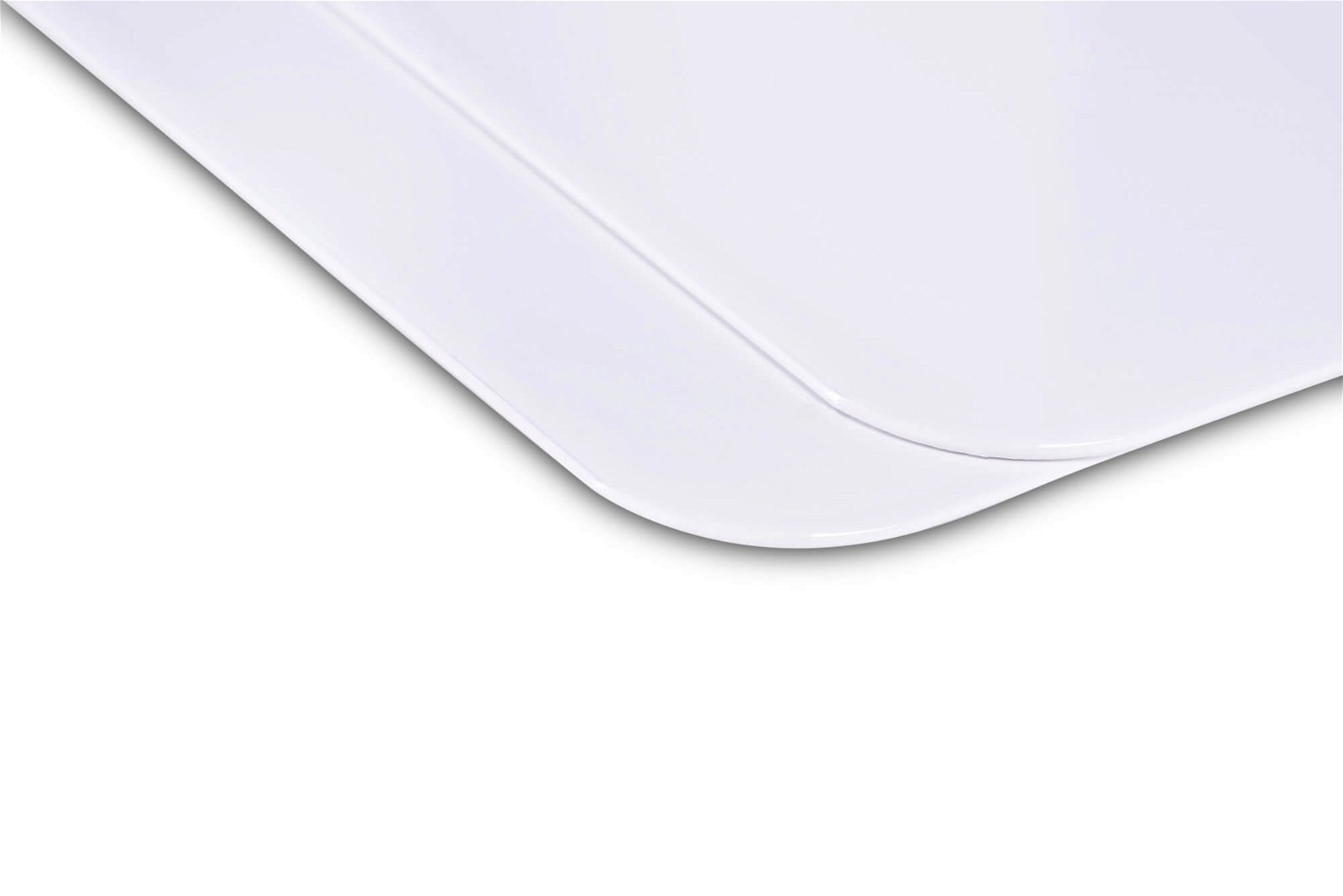 Buchstützen aus Metall, breit, 14 x 12 x 14 cm, weiß