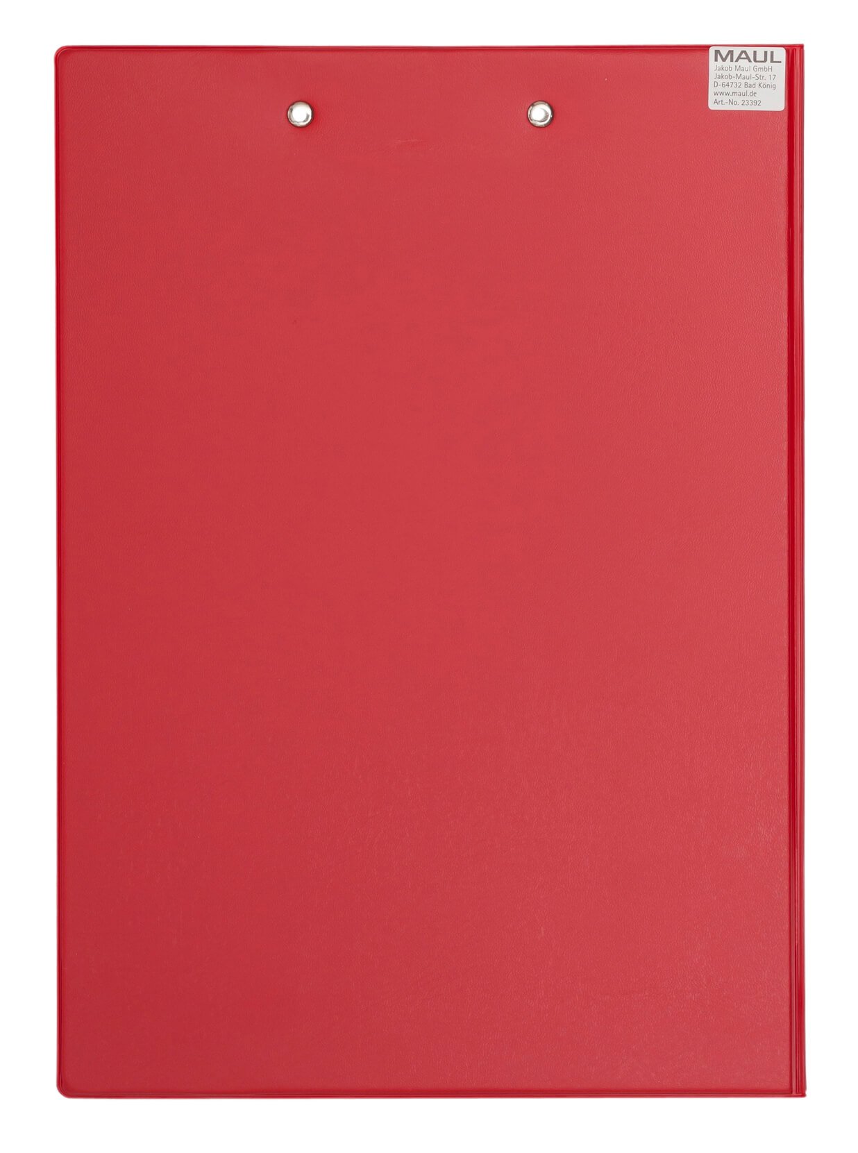 A4 Schreibmappe mit Folien- überzug, rot