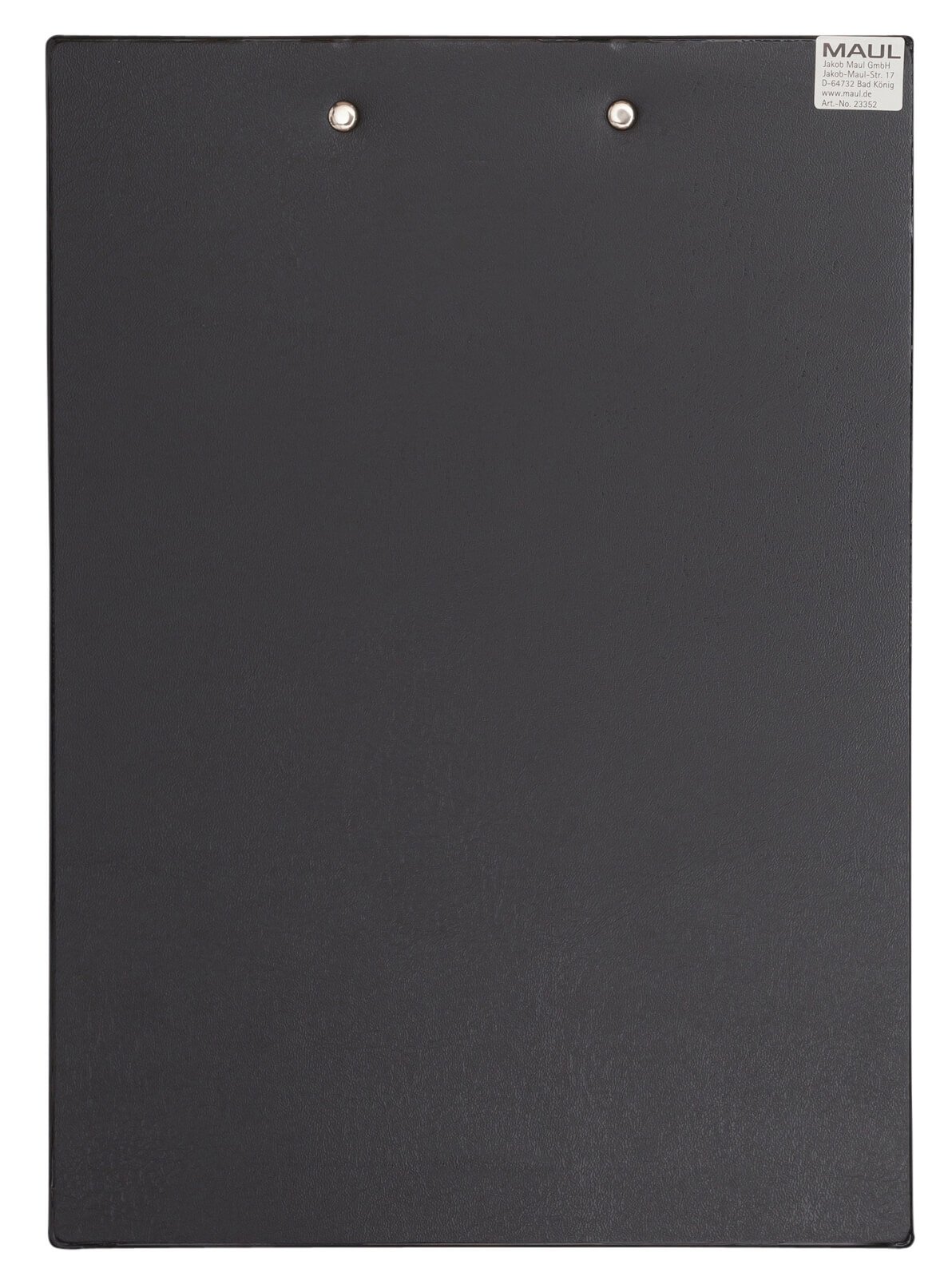 A4 Schreibplatte mit Folien- überzug, schwarz