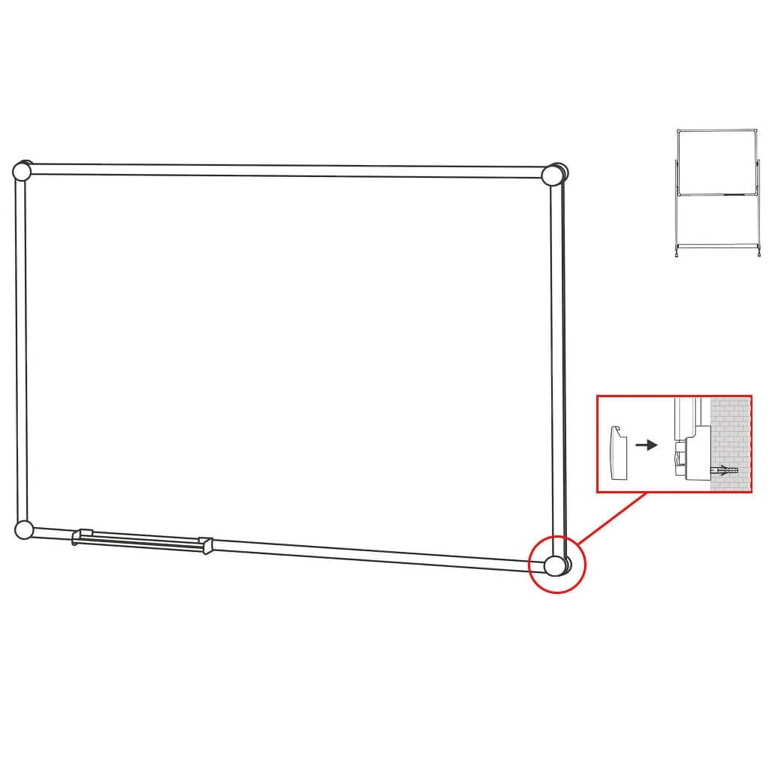 Capuchon d'angle pour tableaux 2000 MAULpro