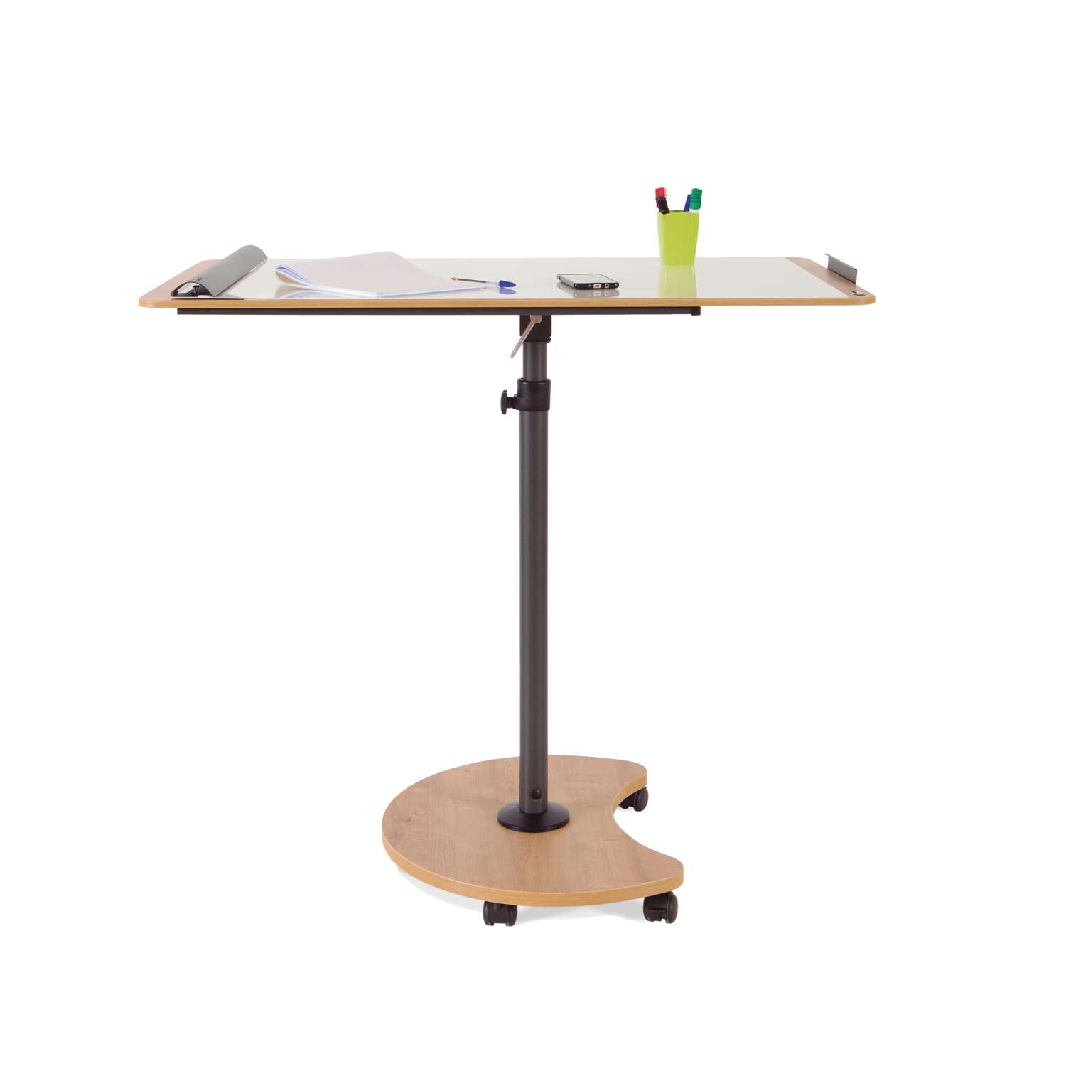 Rocada Flipchart NATURAL 62 x 67 x 200 cm anthrazit eiche