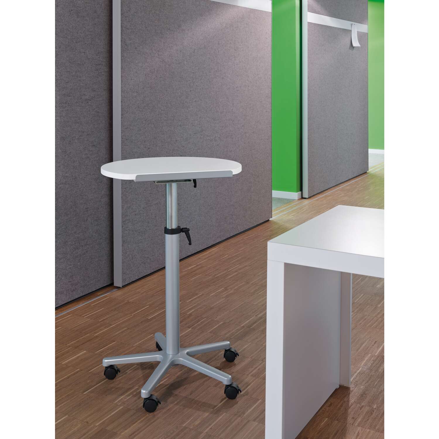 Ergonomische zit/stawerktafel, melamine