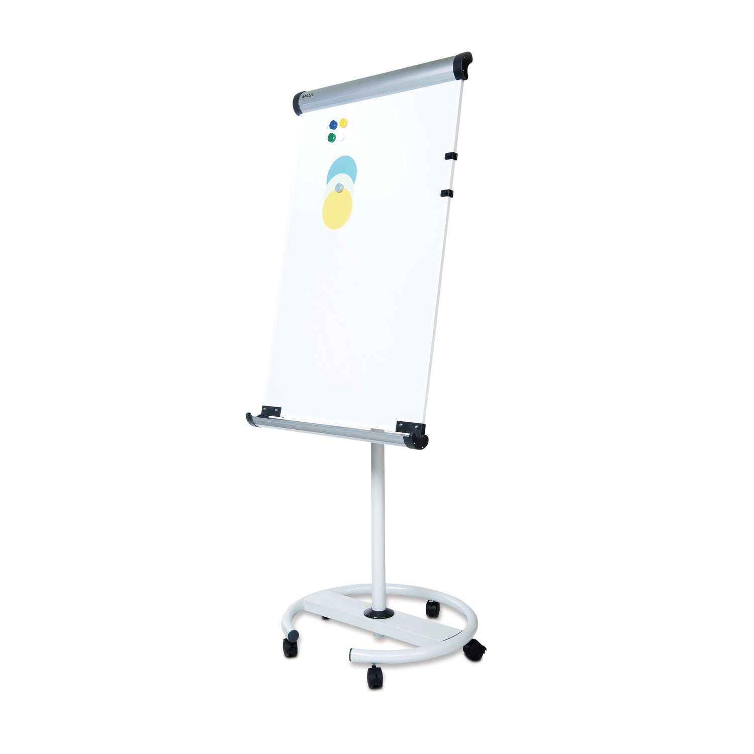 Flipchart MAULsolid, Rundfuß flip2use