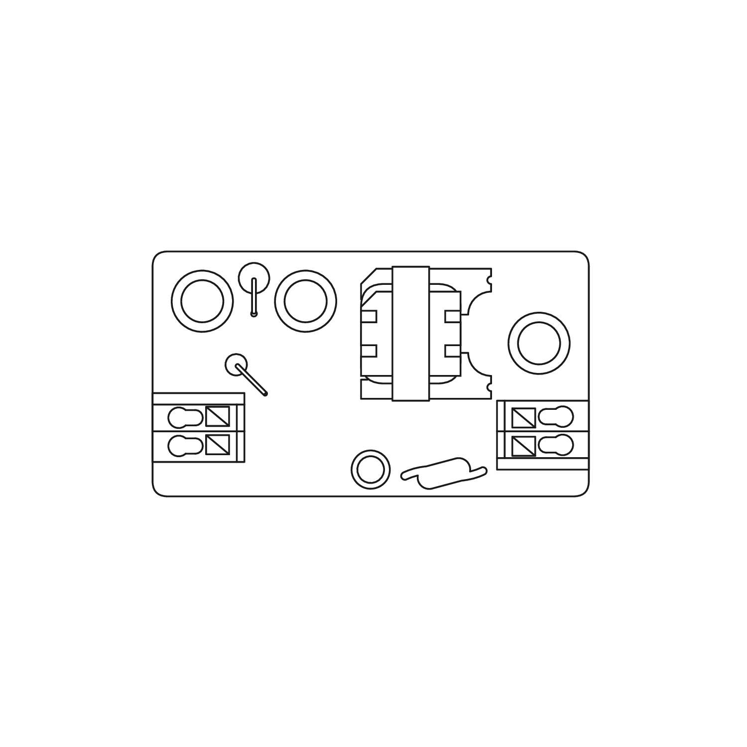 Control gear – internal MAULarc