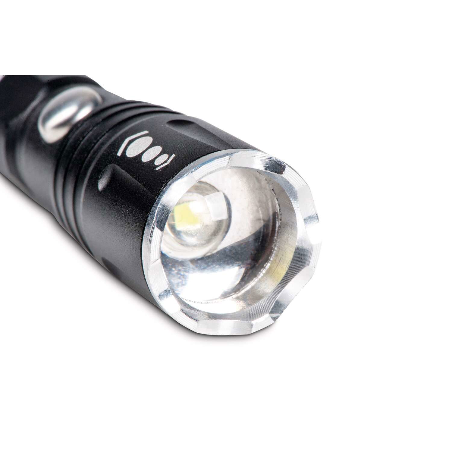 LED-Taschenlampe MAULdion, 17 cm, 1 W, bis zu 71 m