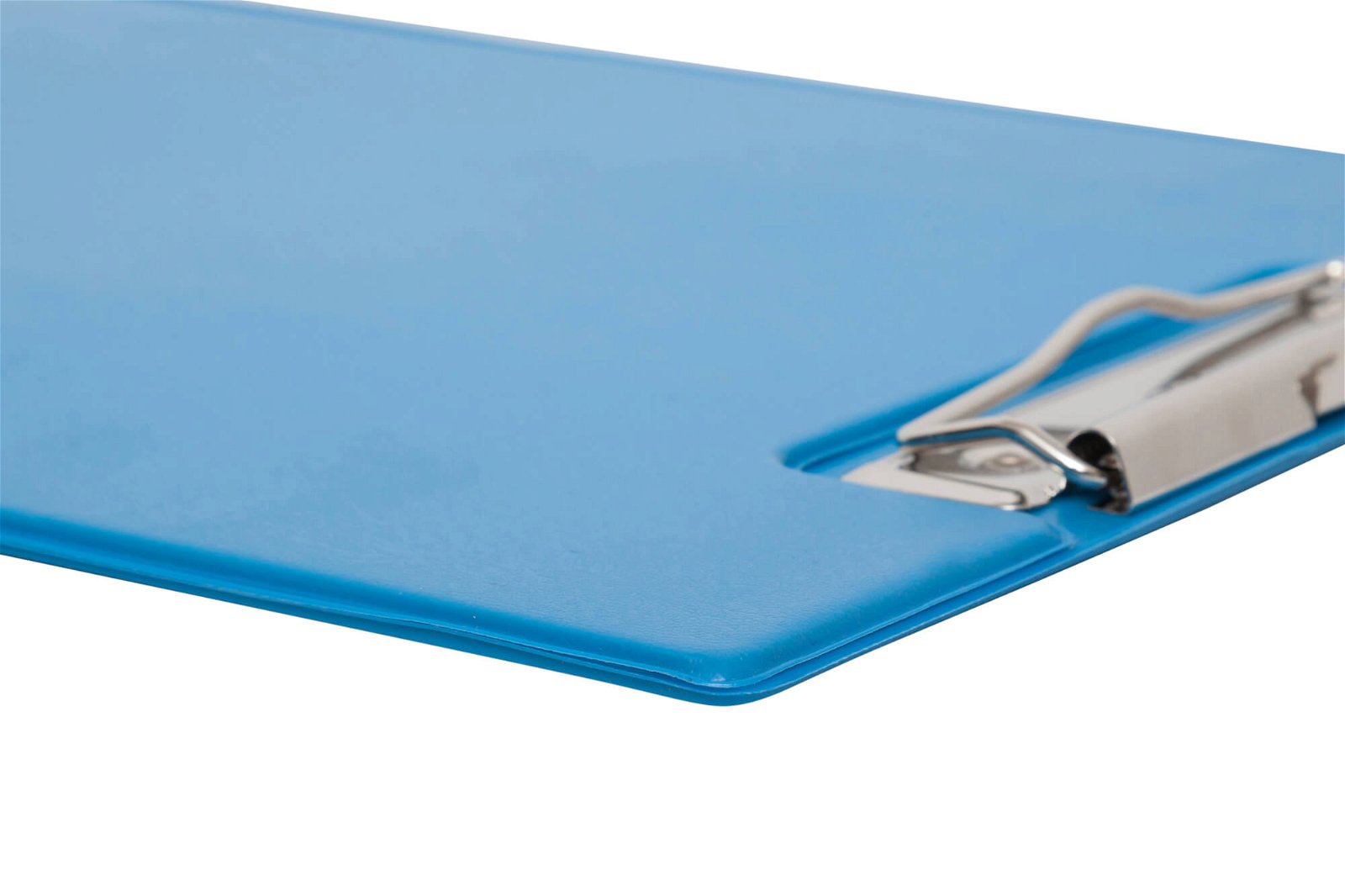 A4 Schreibmappe mit Folien- überzug, hellblau