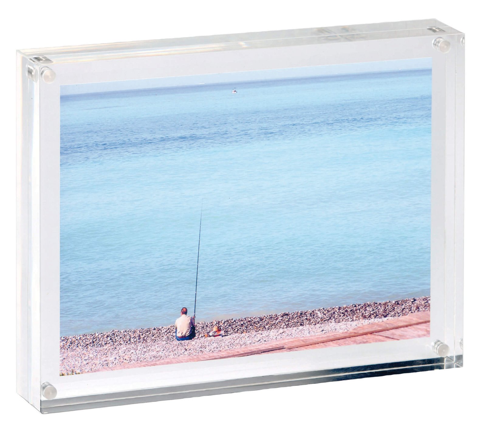 Acryl-Bilderhalter, 15 x 11,5 x 2,4 cm, glasklar
