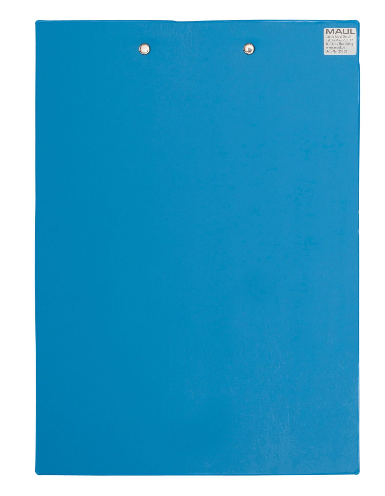 A4 Schreibplatte mit Folien- überzug, hellblau