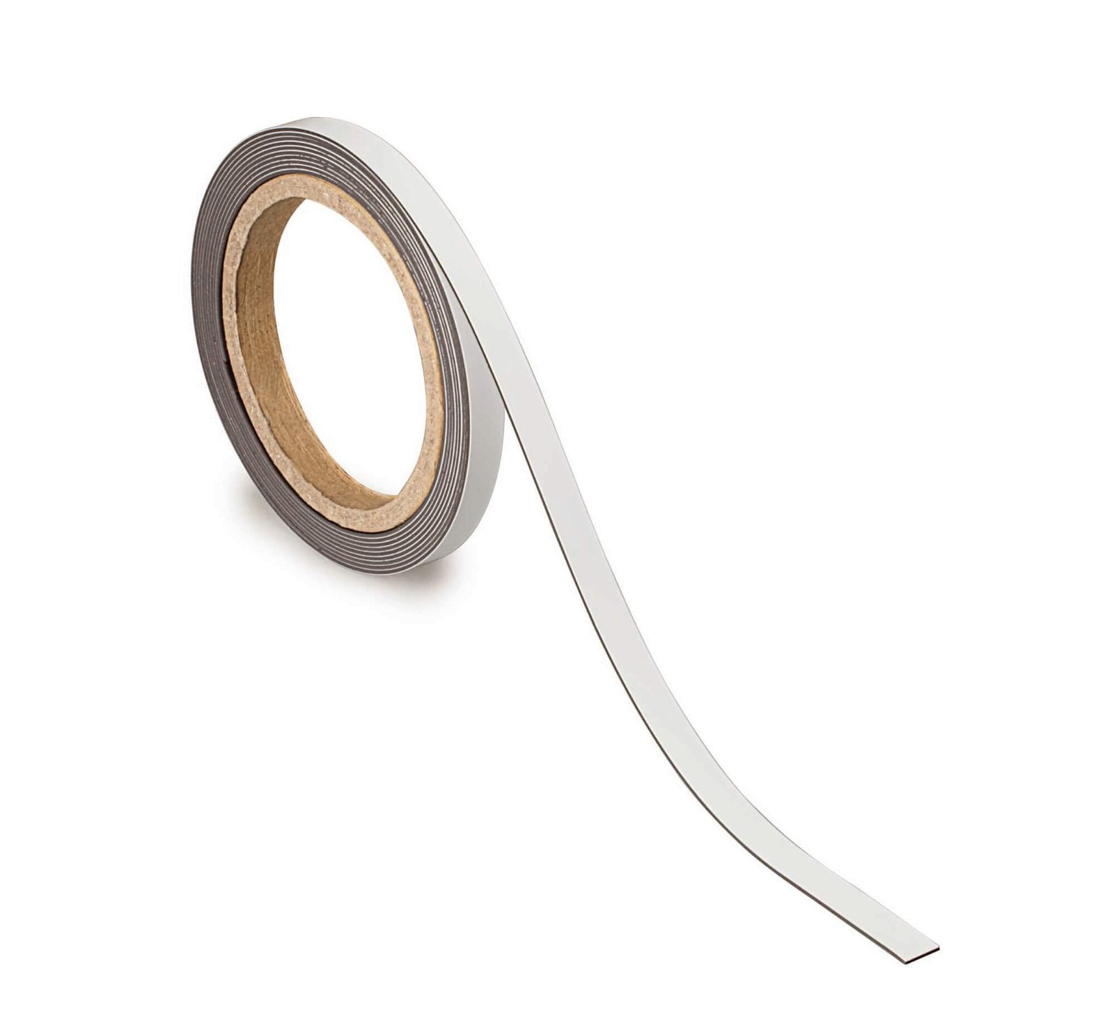 Kennzeichnungsband magnet- haftend, 3 m x 10 mm x 1 mm, weiß