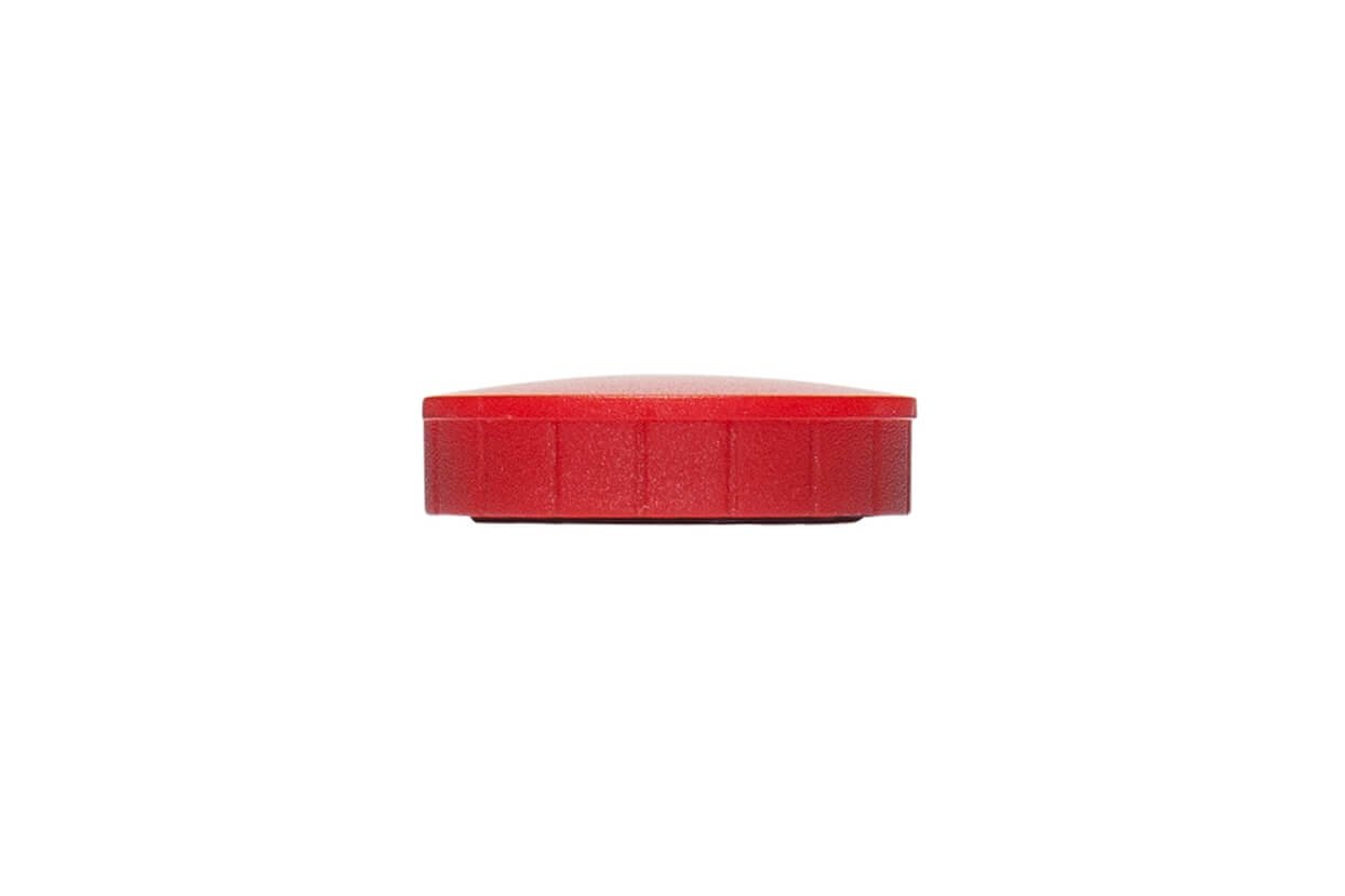 Magnet MAULsolid Ø 32 mm, 0,8 kg Haftkraft, 10 St./Ktn., rot